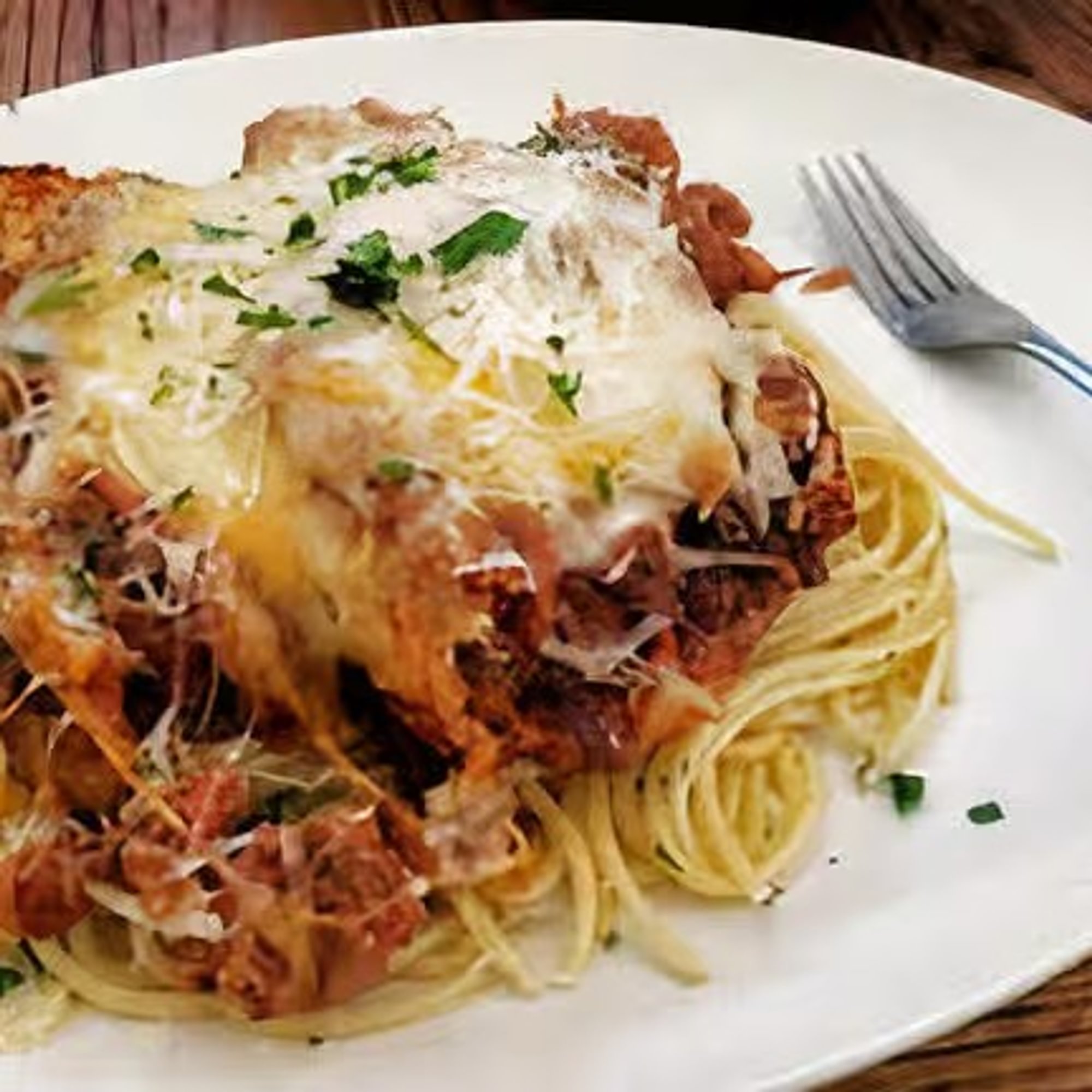 Eggplant Parmesan Dinner