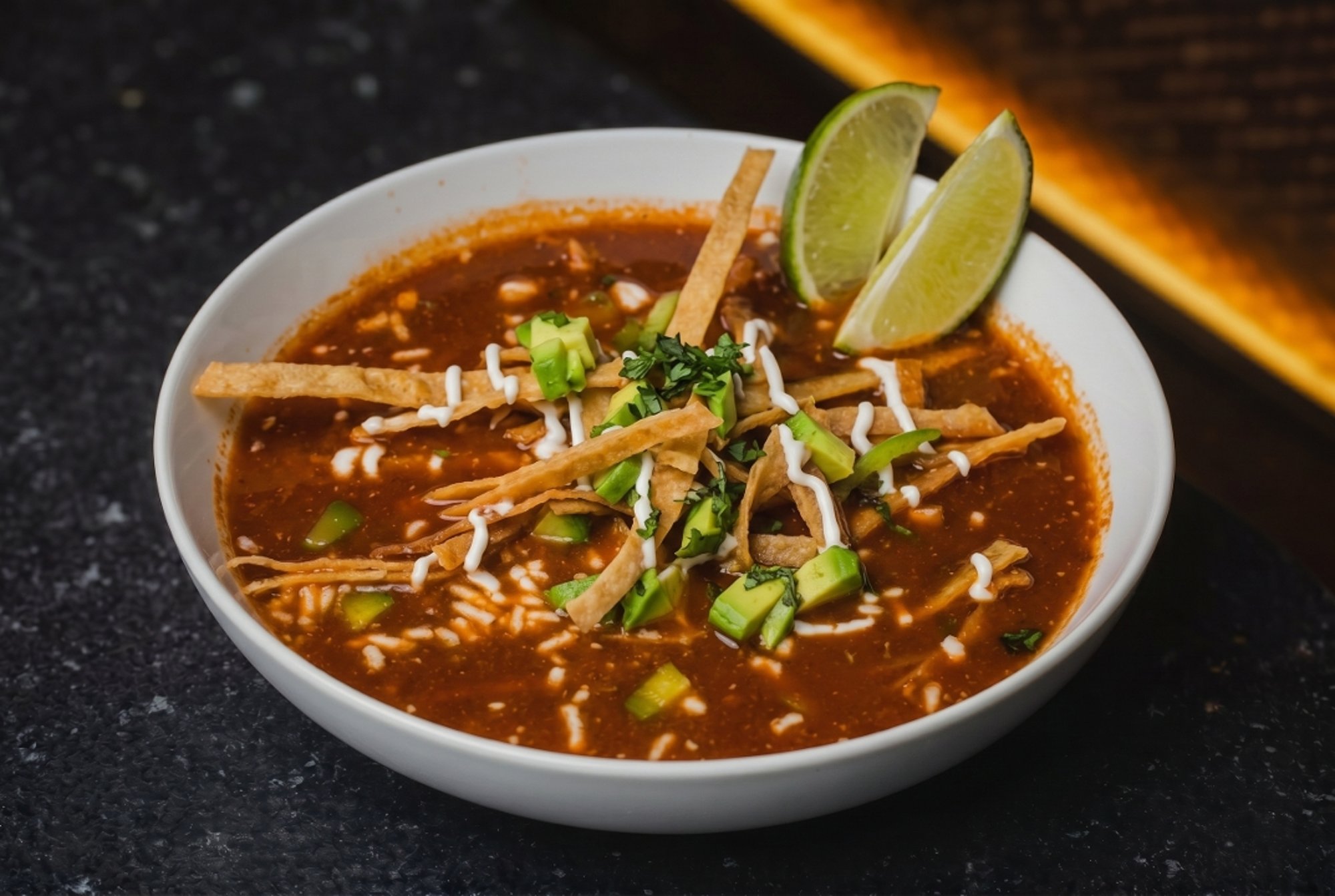 Fish Tortilla Soup