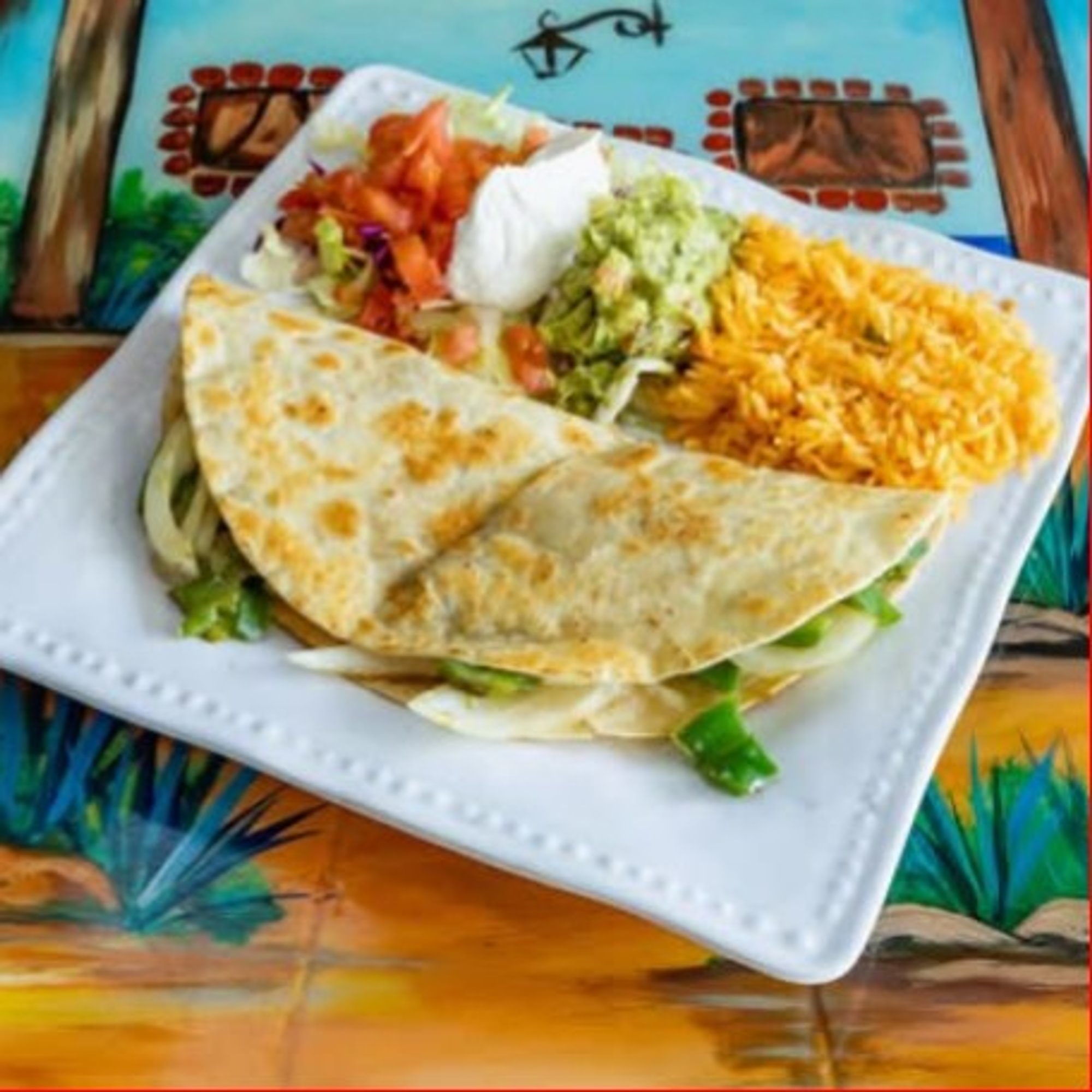 Quesadilla Fajita Lunch