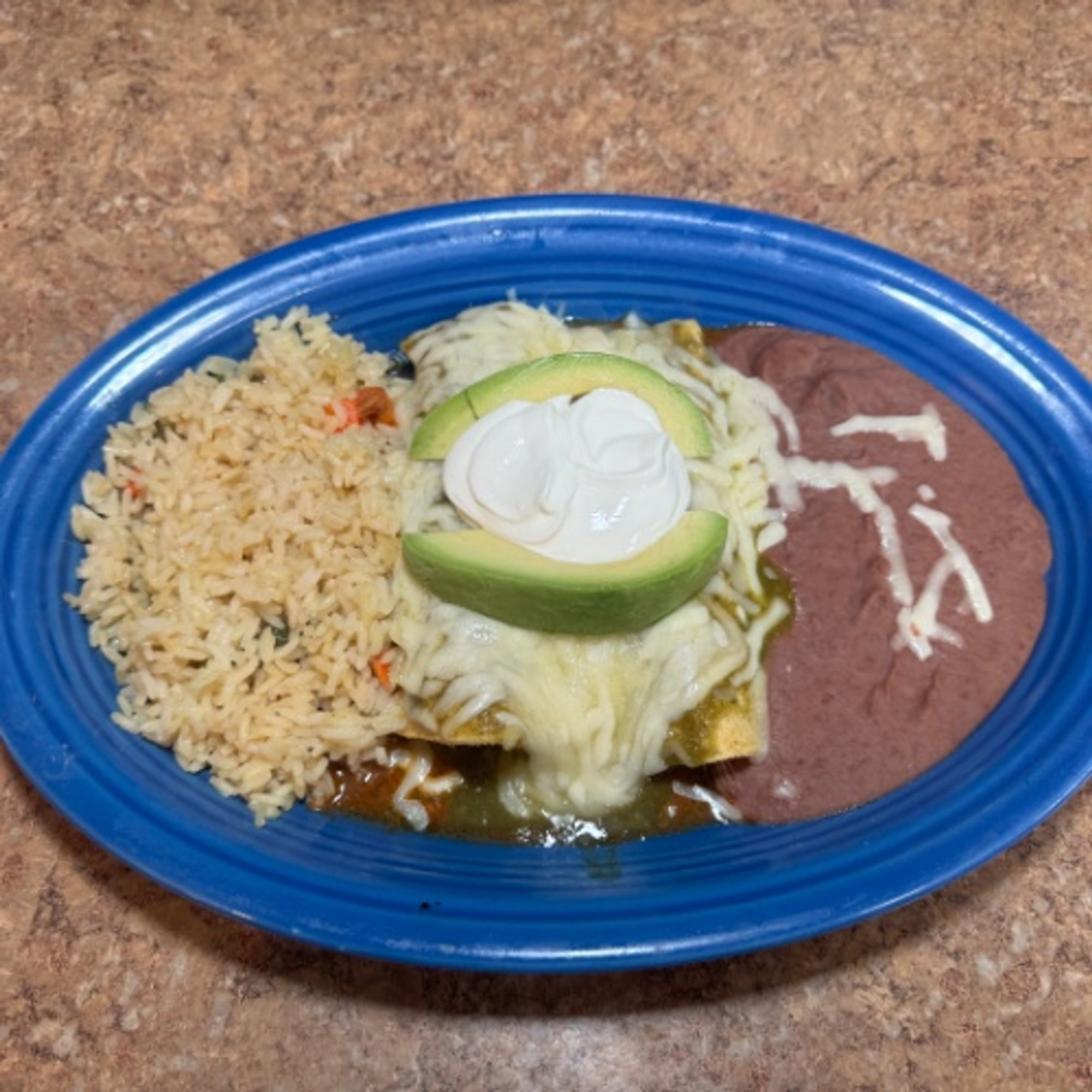 Enchiladas Verdes