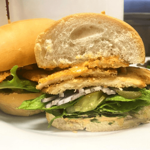 Chicken Schnitzel Sandwich