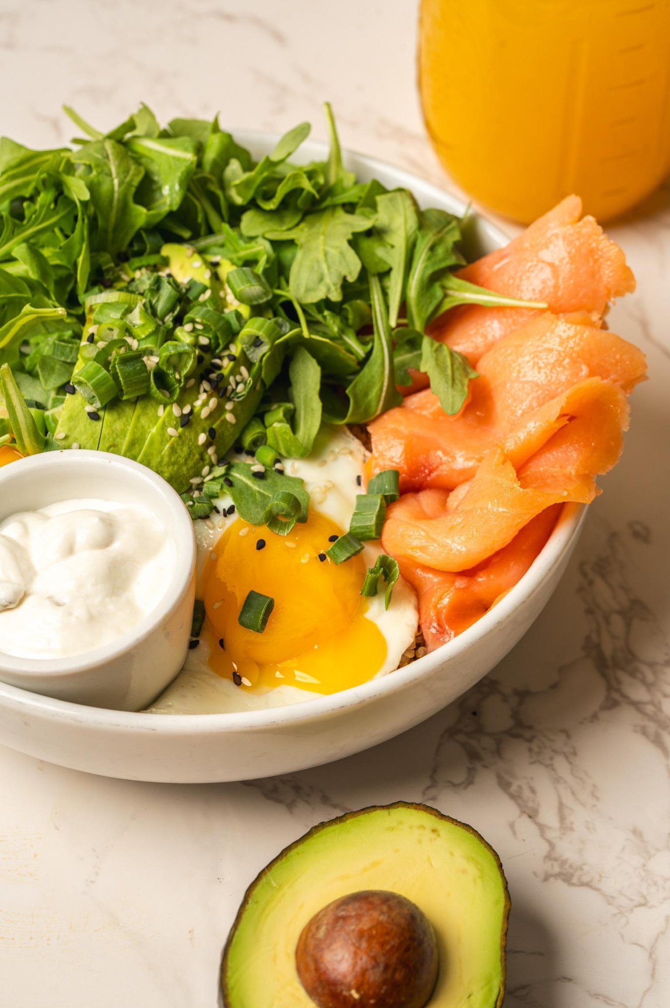 Salmon Quinoa Bowl
