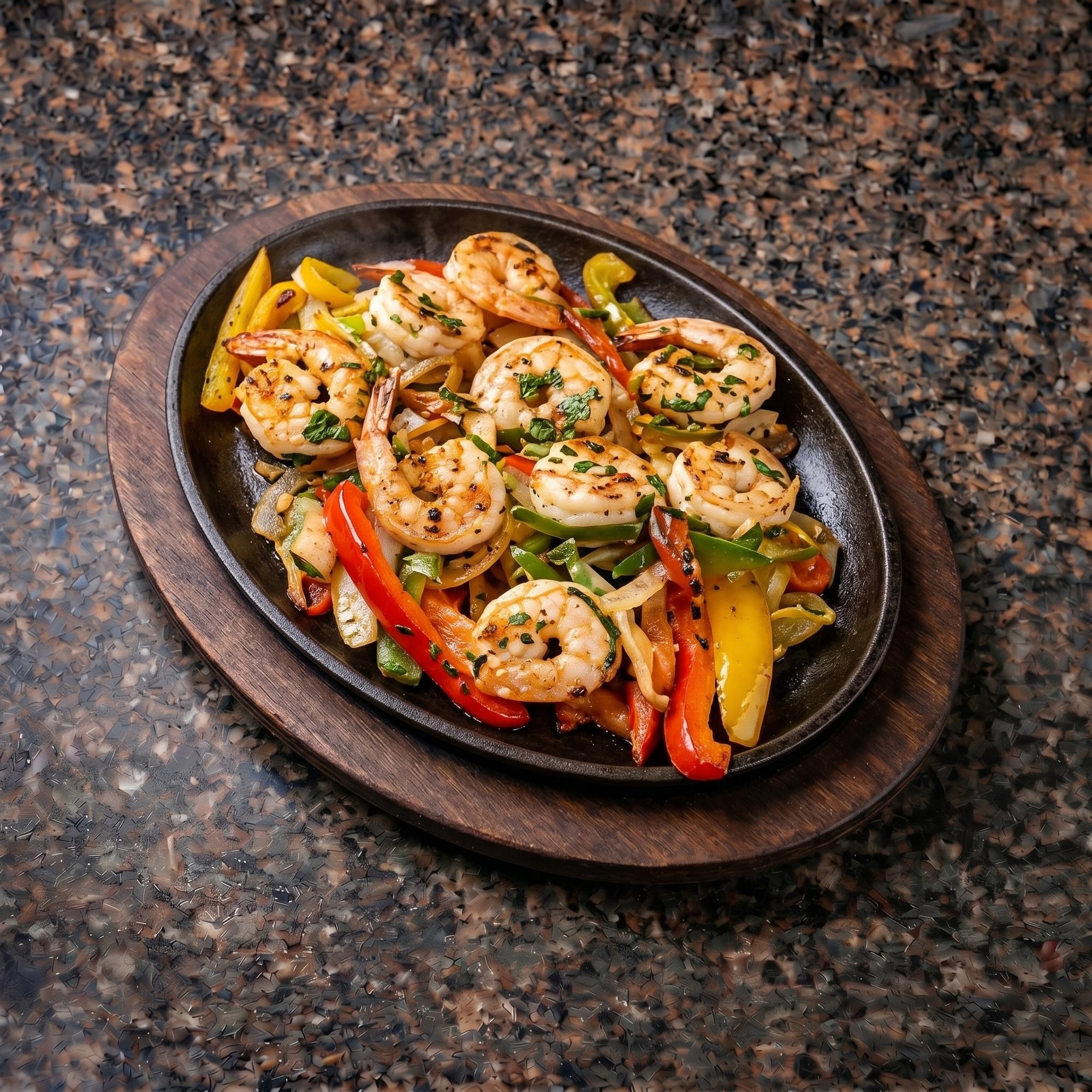 Classic Shrimp Fajitas