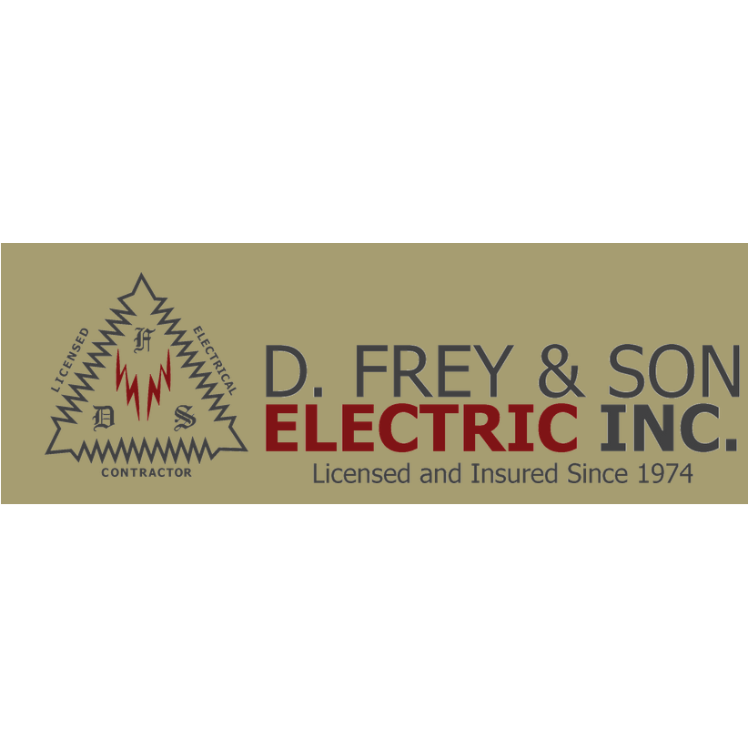 D. Frey &amp; Son Electric Inc Logo