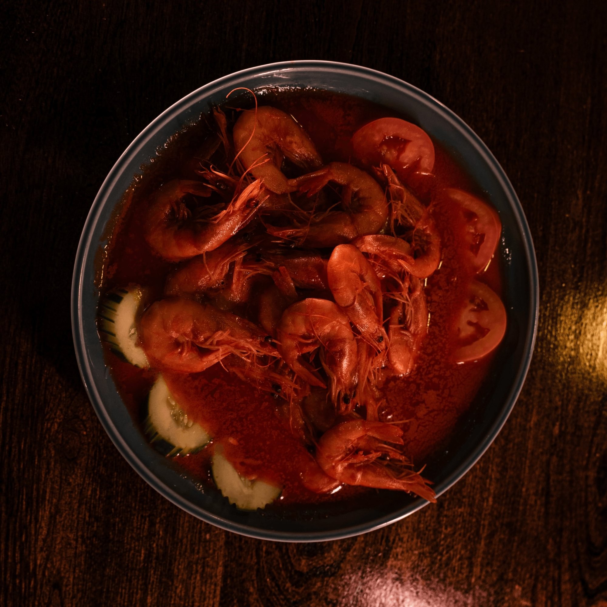Camarones a La Riviera