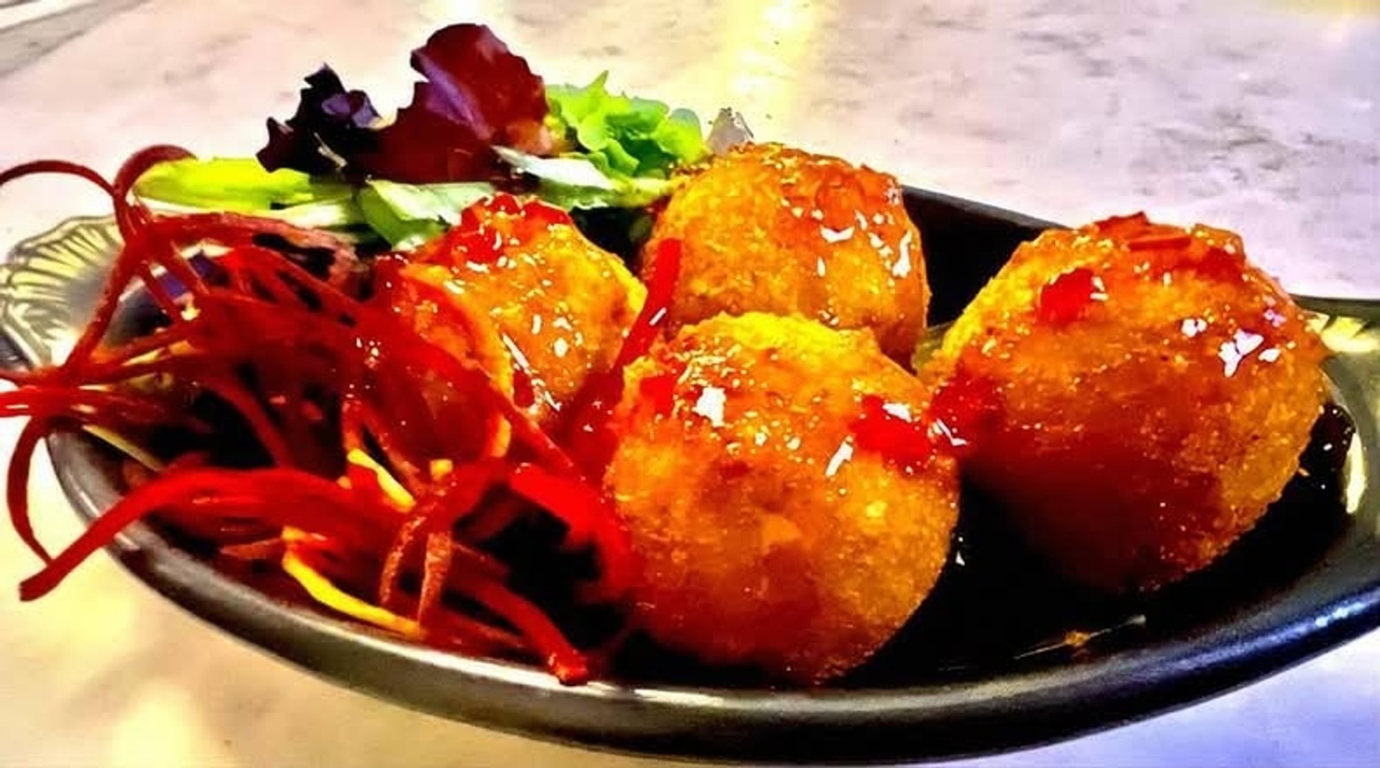 Goat Cheese Vada