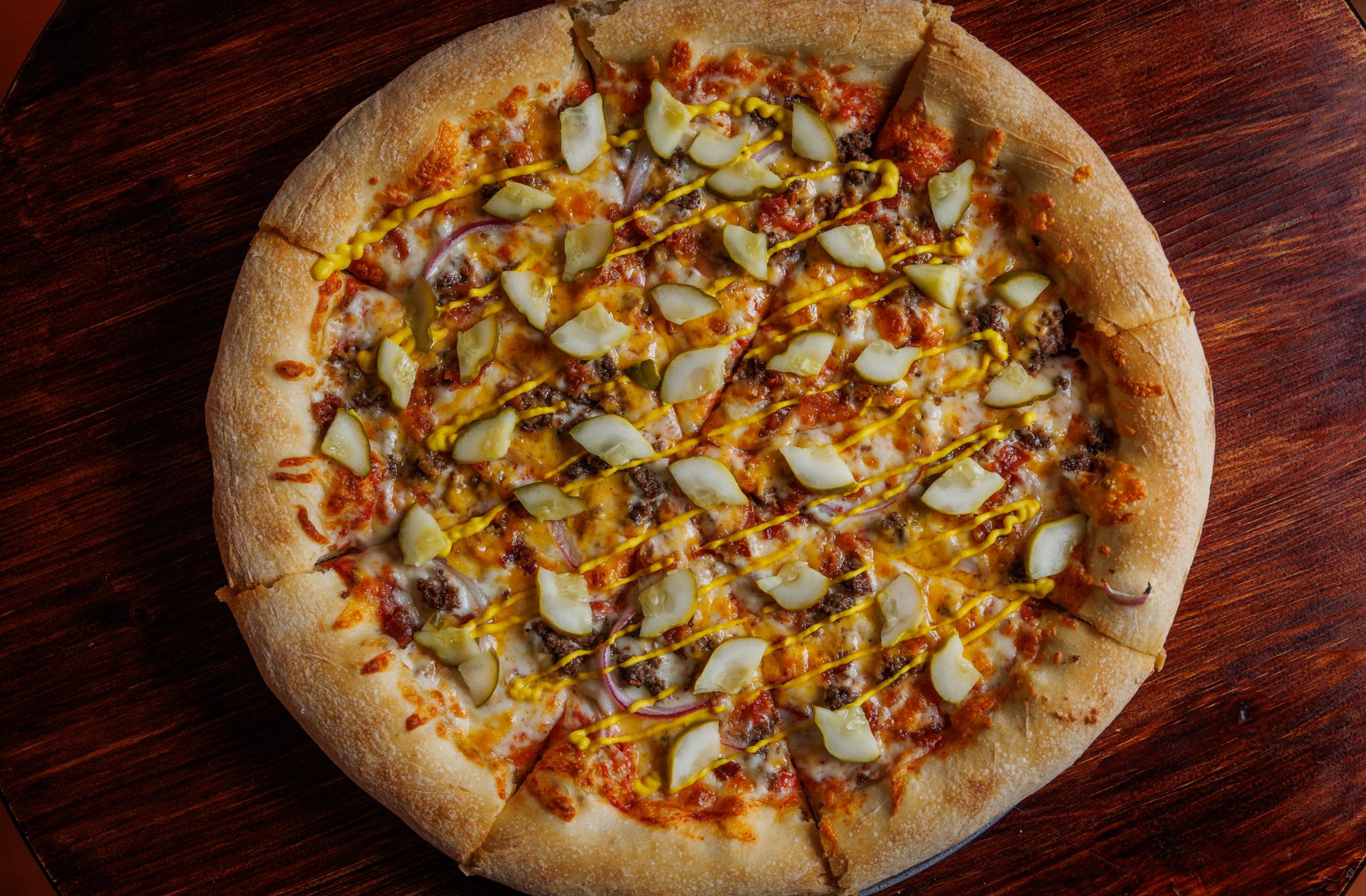 14" Pie Quarter Pounder w/Cheese