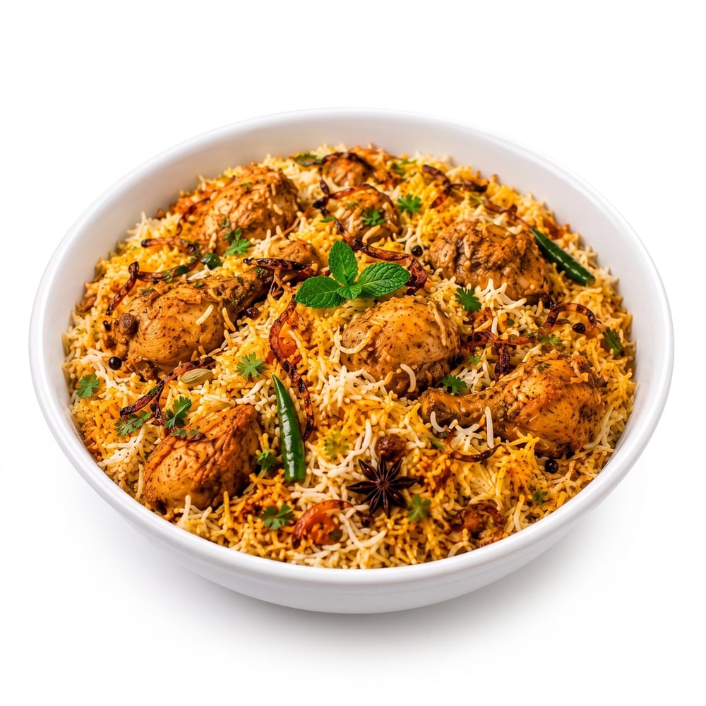Tandoori Chicken Biryani