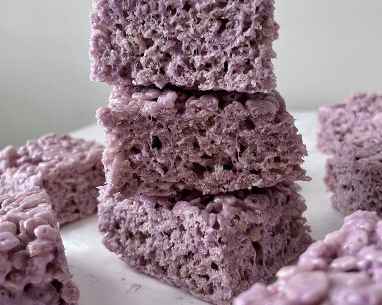 Ube Rice Krispies