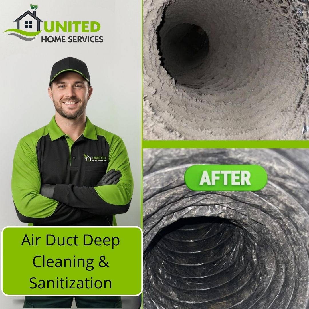 Air Duct Deep Cleaning & Sanitization - Plano