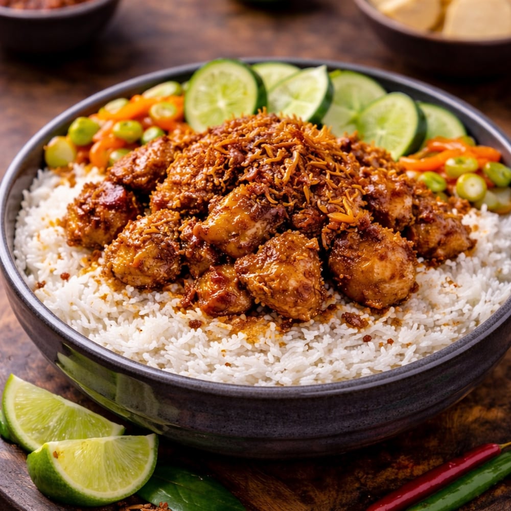 Galangal Chicken (Ayam Bumbu)