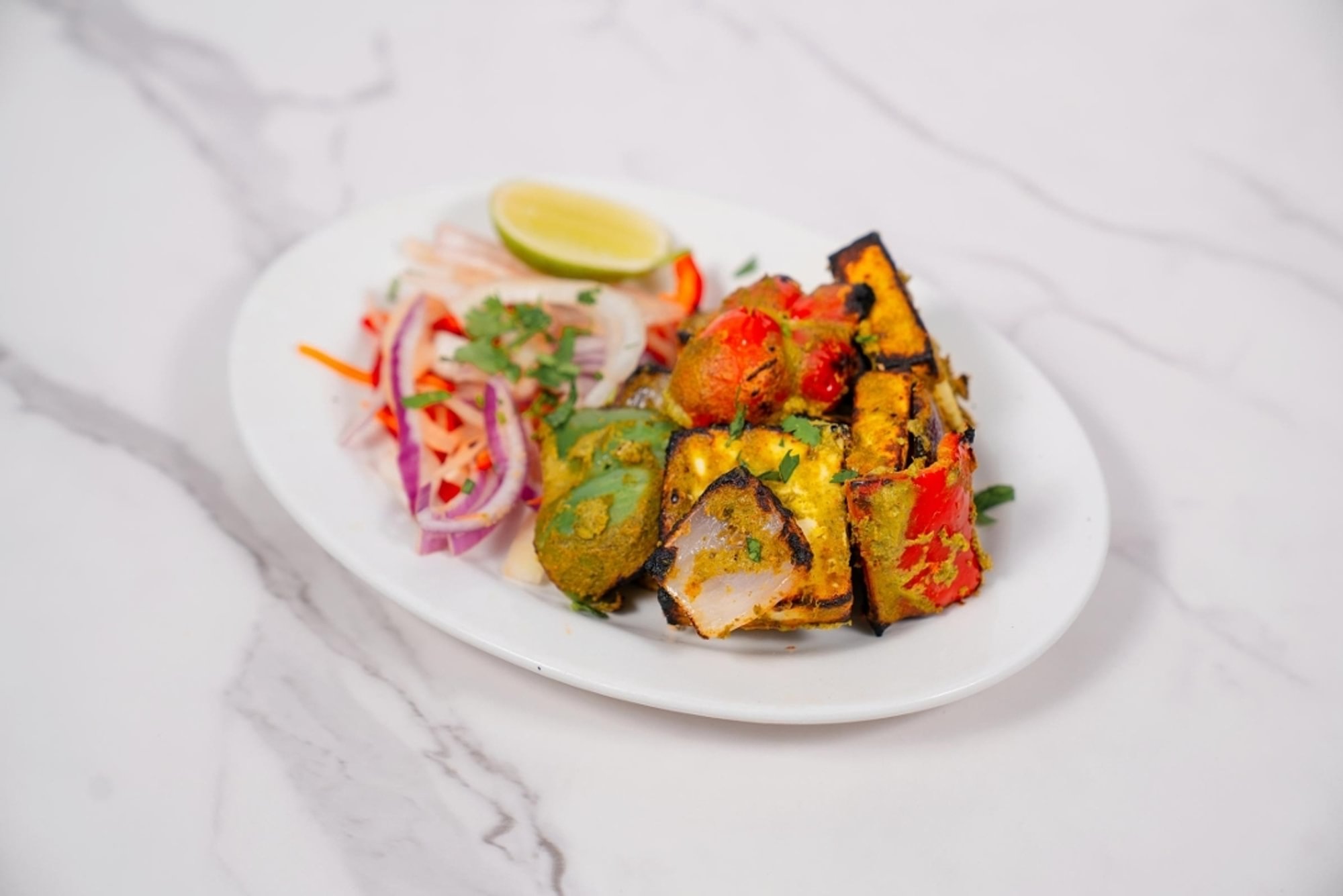 Afghani Malai Paneer Tikka