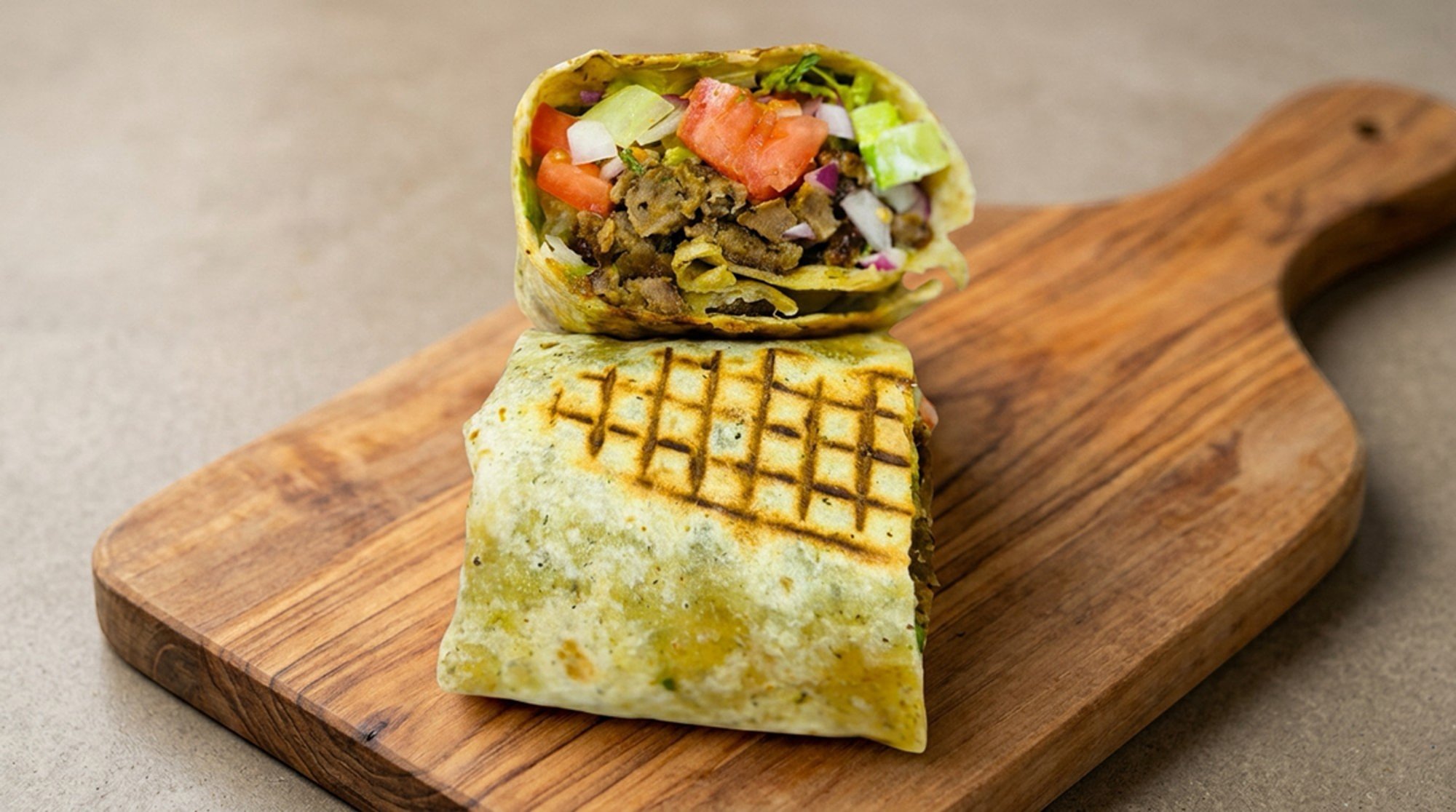 Spicy Lamb Beef Shawarma