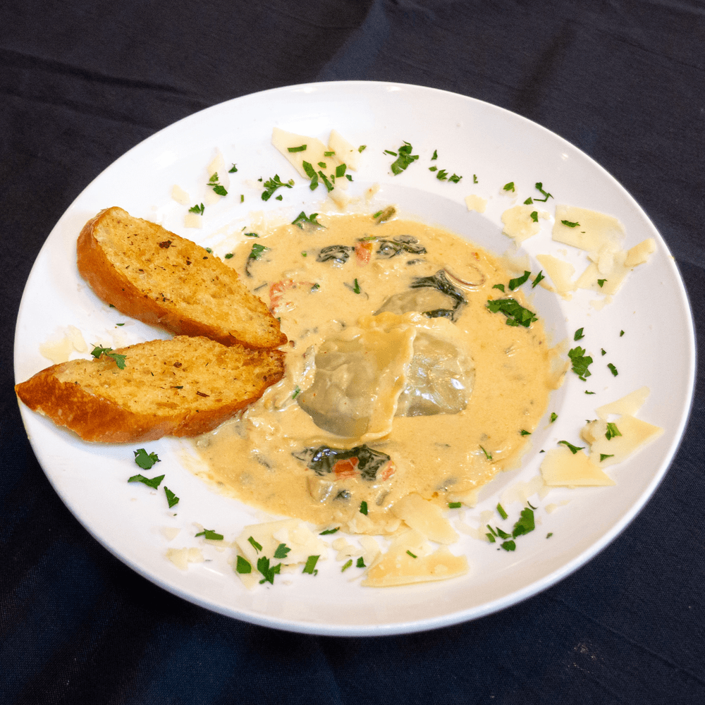 Spinach Feta Ravioli