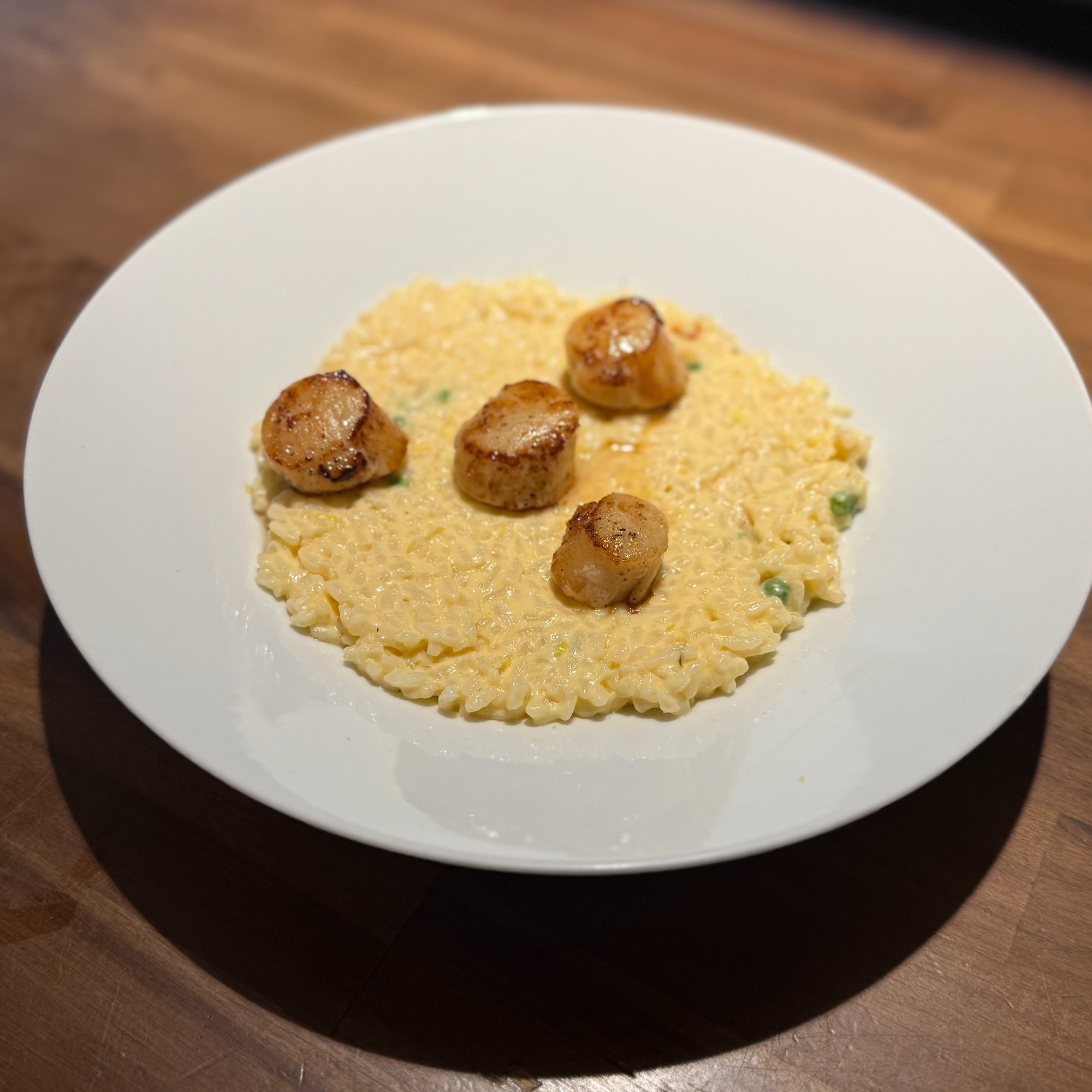 Scallops Risotto
