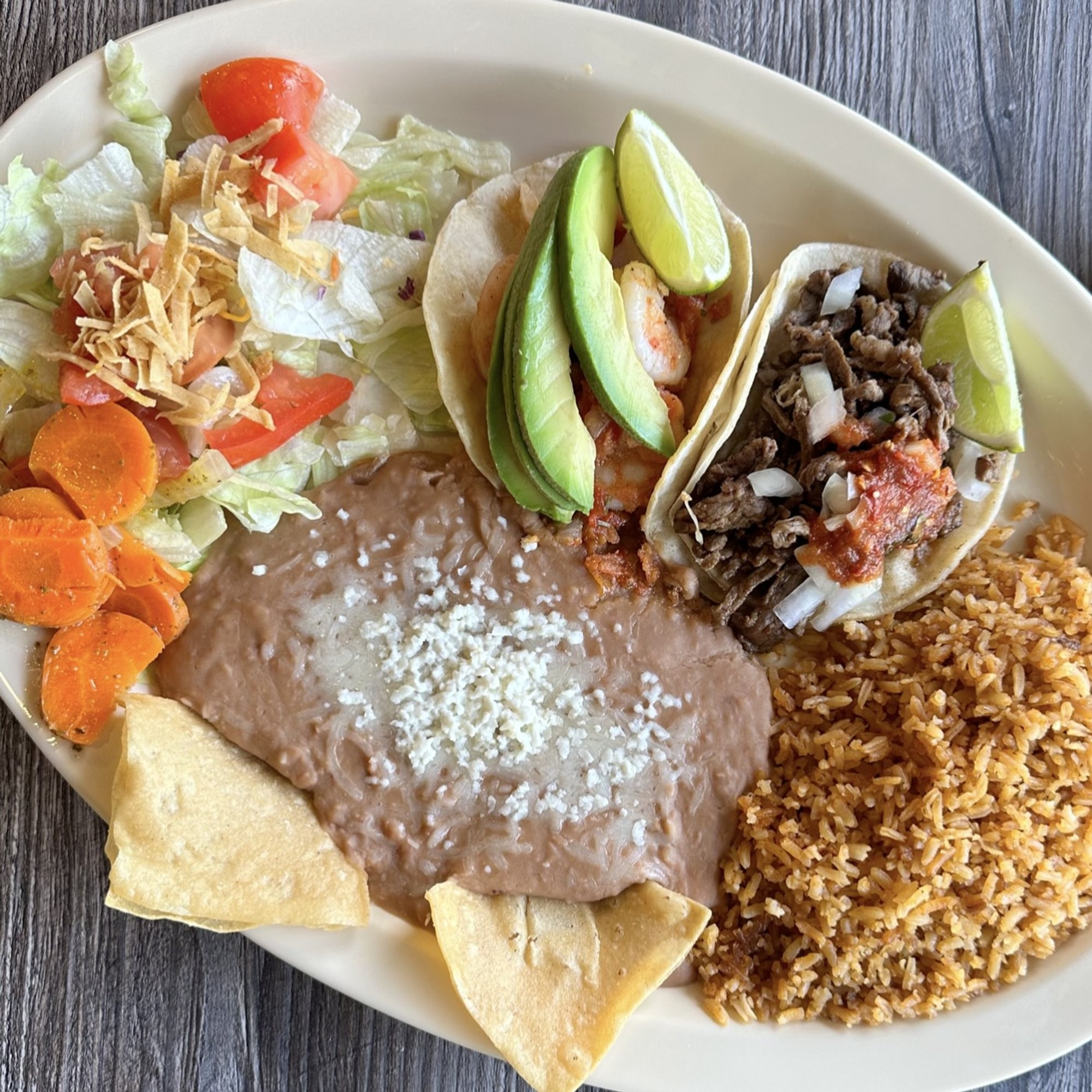 2 Soft Tacos Combo