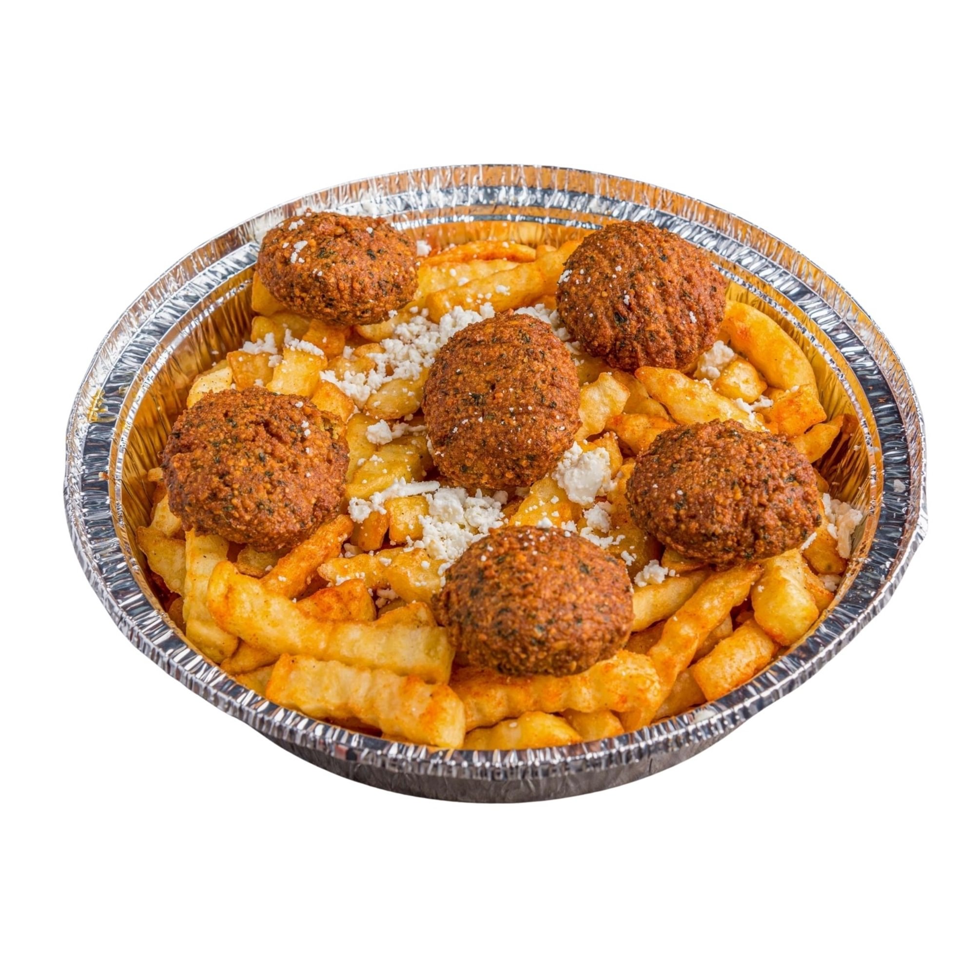 10D. Falafel Fries Platter