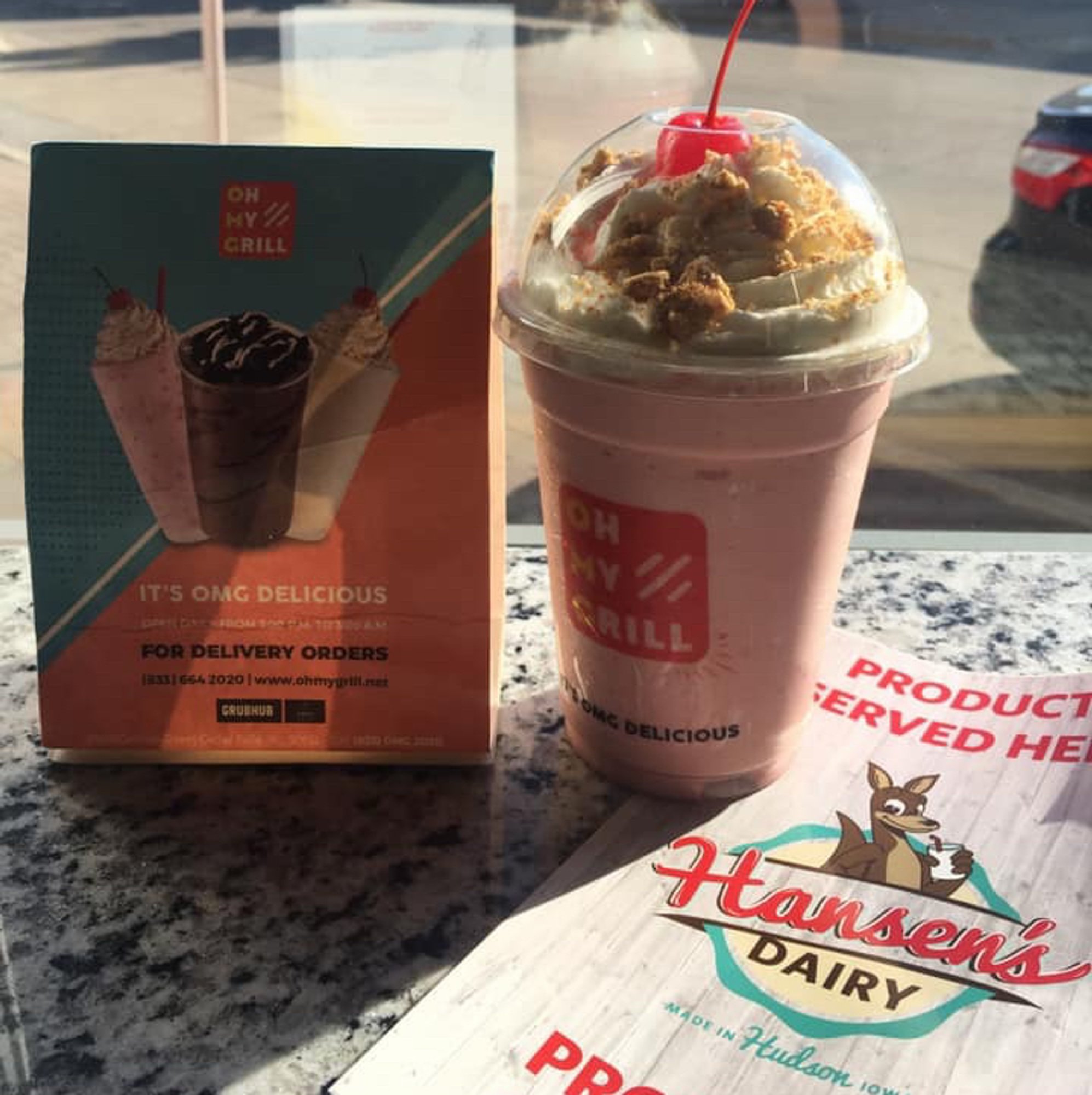 Large Strawberry Cheesecake Shake