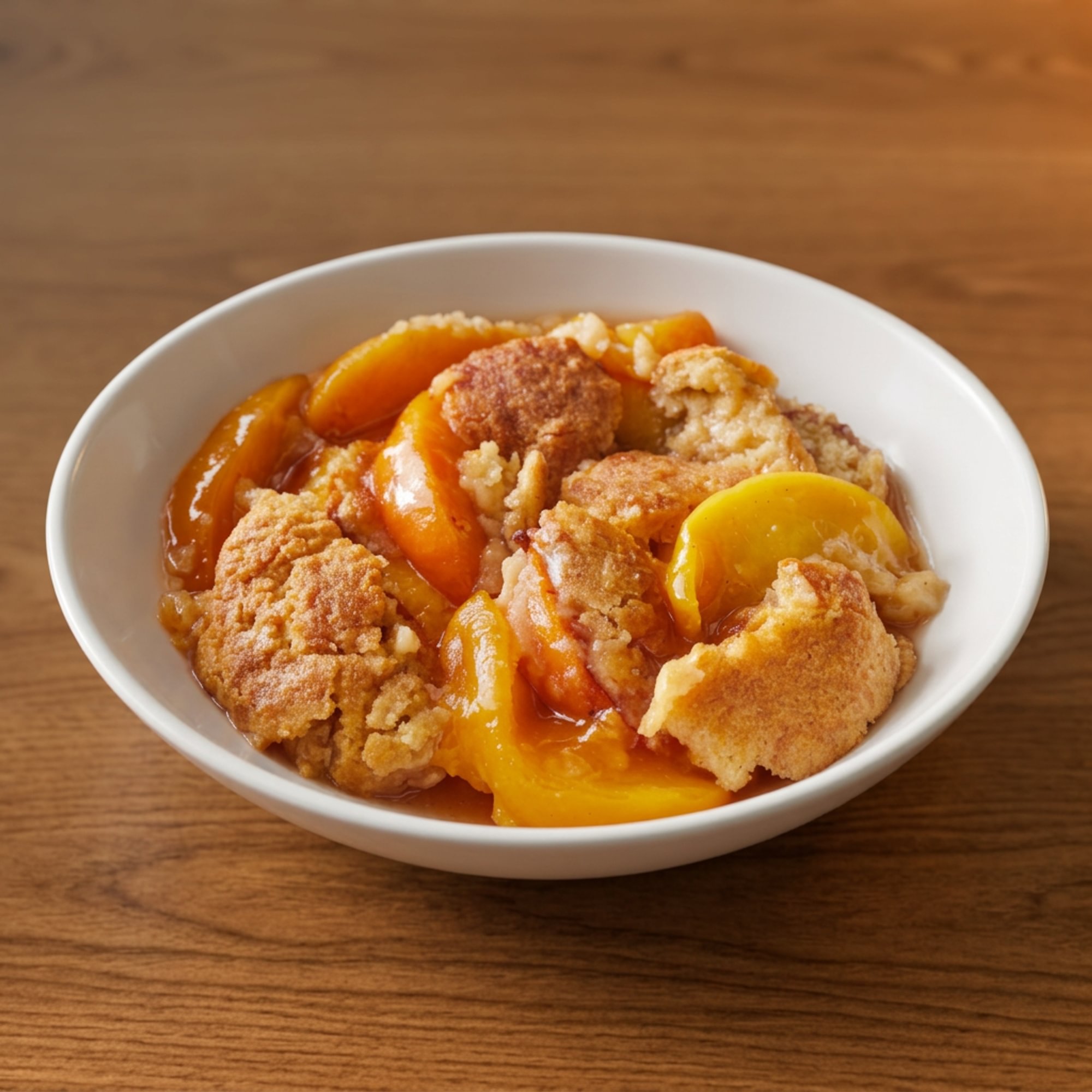 June’s Peach Cobbler