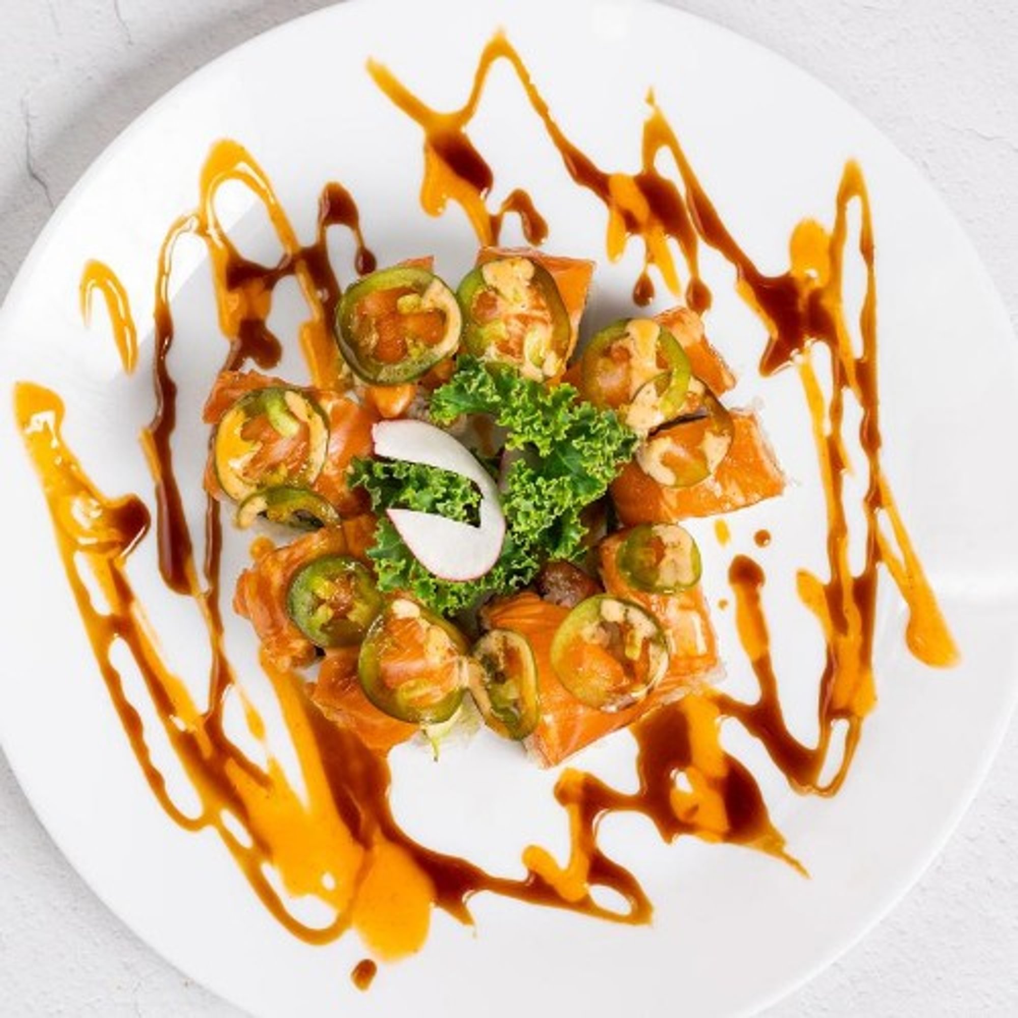 Salmon Crazy Roll