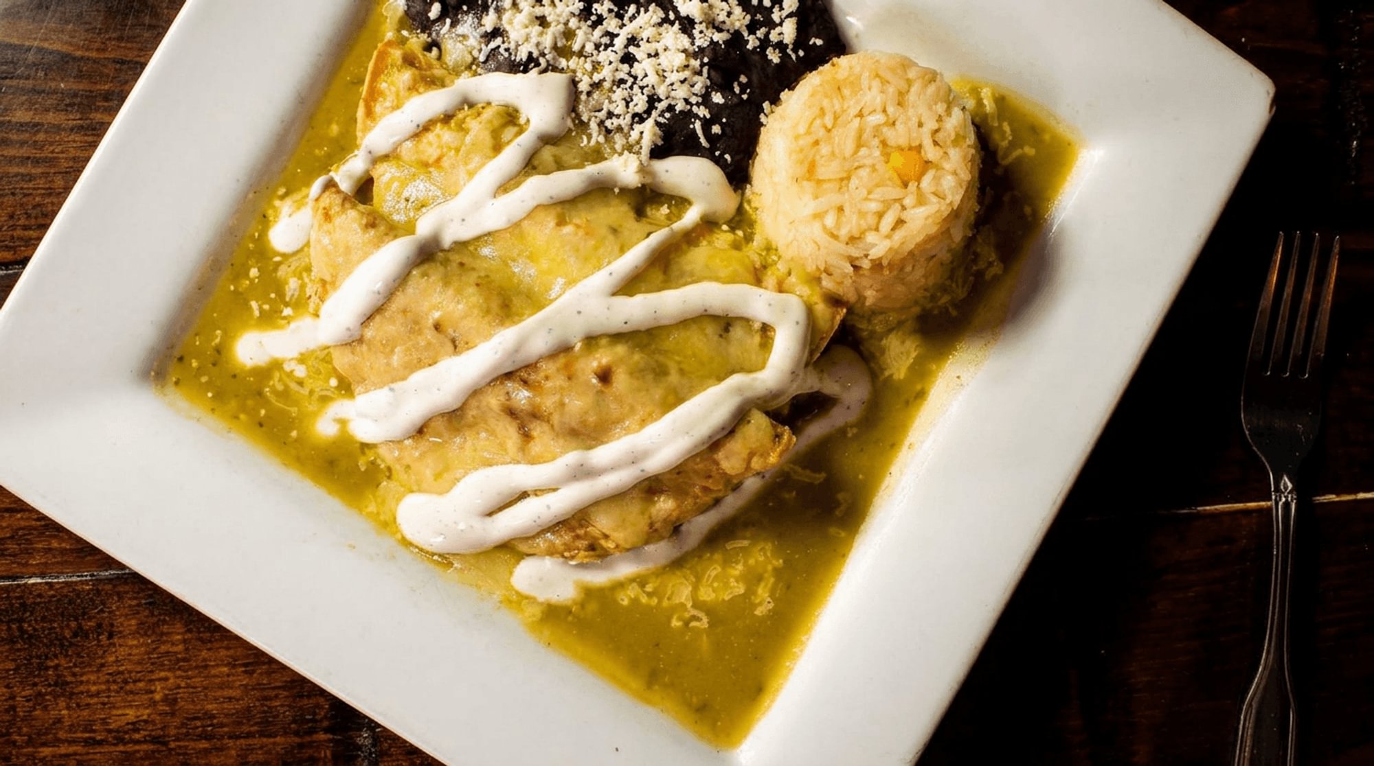 Enchiladas Verdes