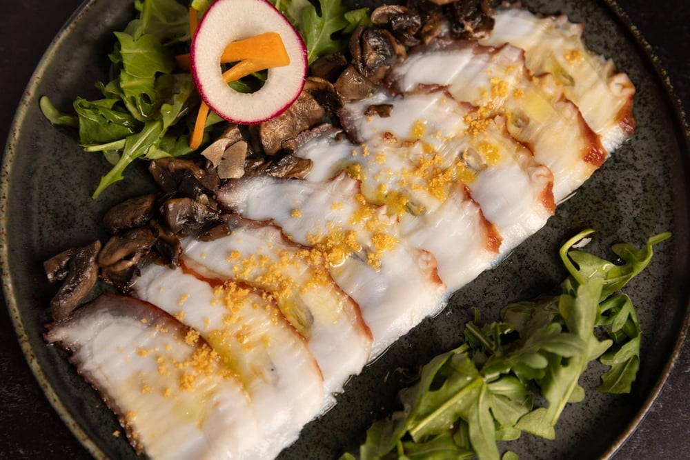 Octopus Carpaccio