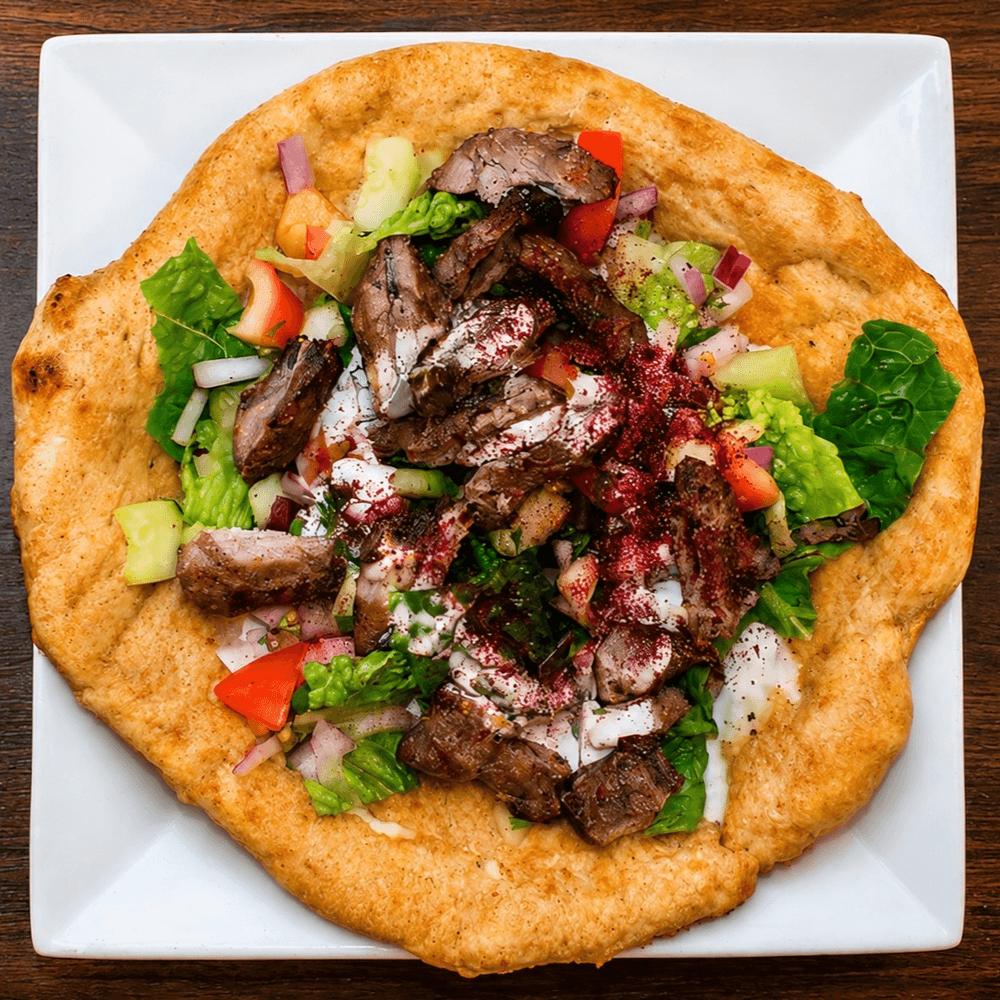 Lamb Kabob Sandwich