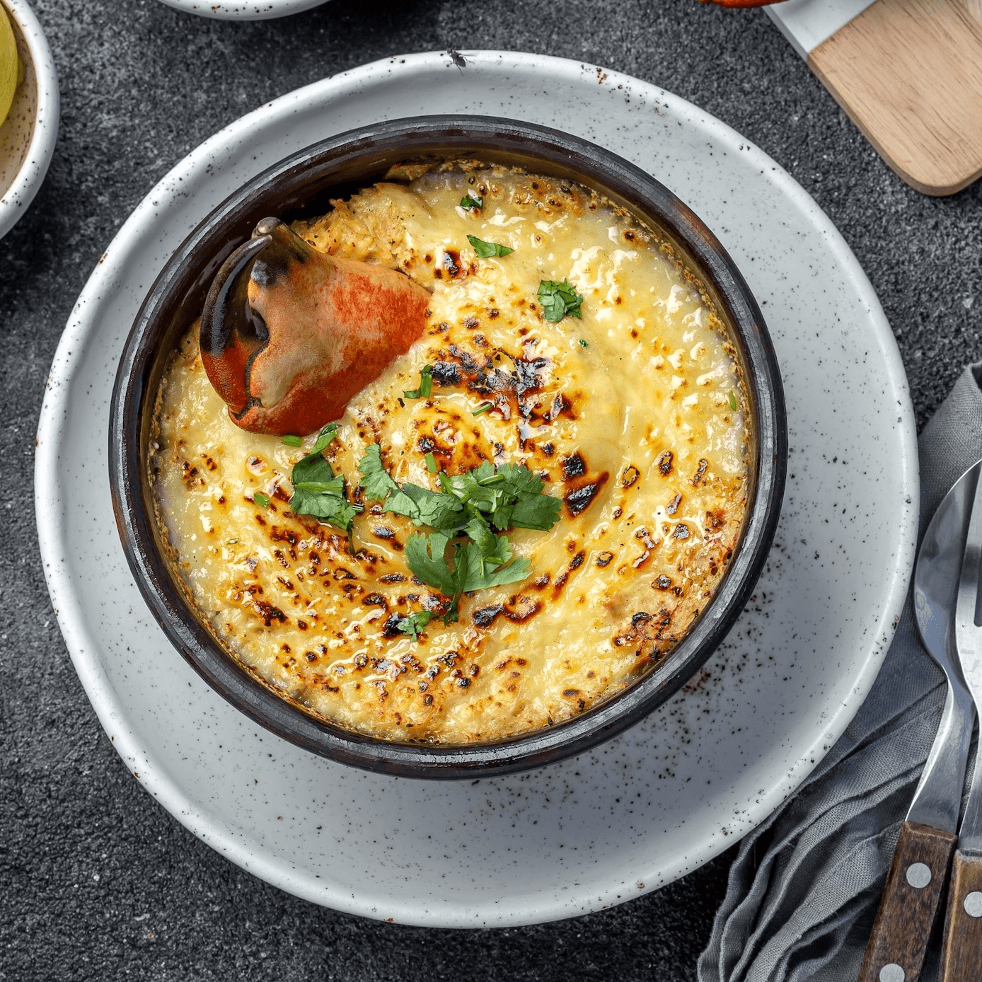 Bowl of Maryland Cream of Crab Soup