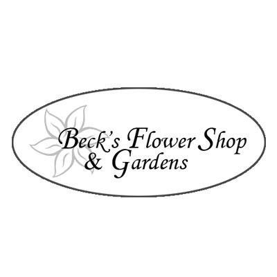 Beck's Flower Shop & Gardens Logo