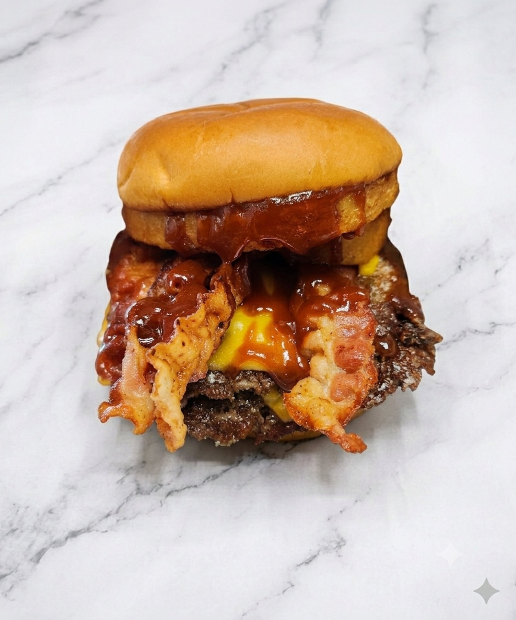 1/4 Lb. Bacon Western Wagyu Smash Cheeseburger