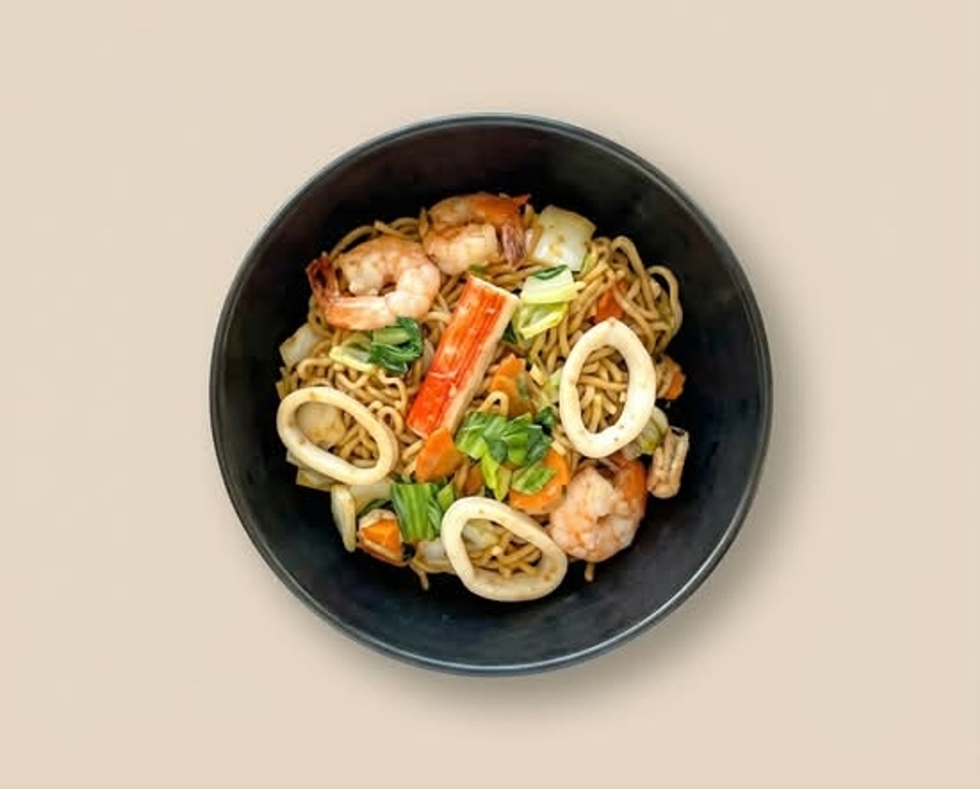 Seafood Combination Chow Mein