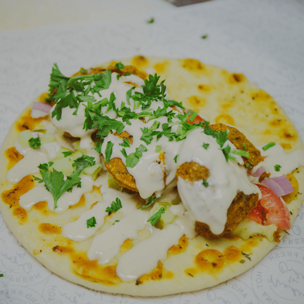 Falafel on Pita
