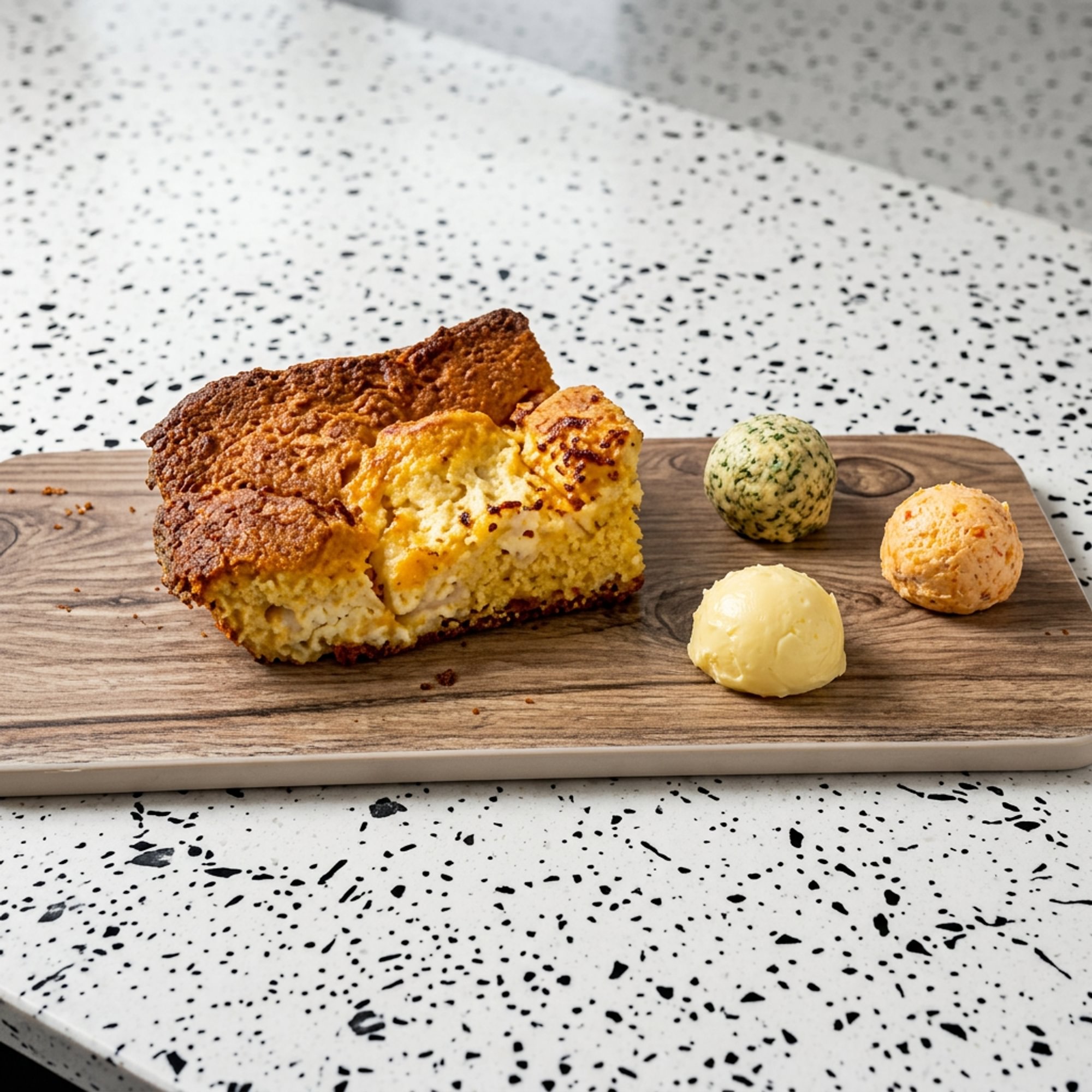Savory Cheddar Corn Bread