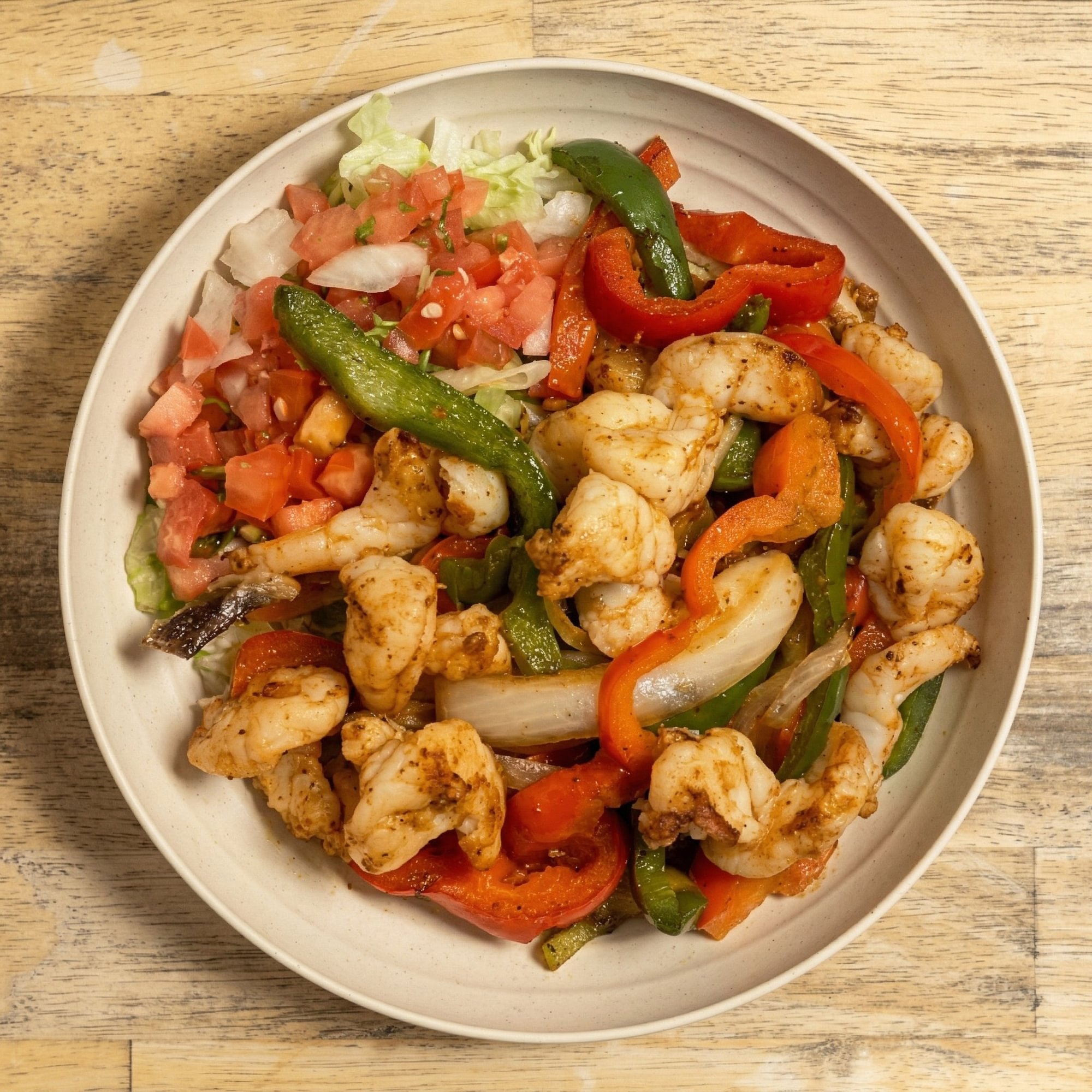 Shrimp Fajita Bowl