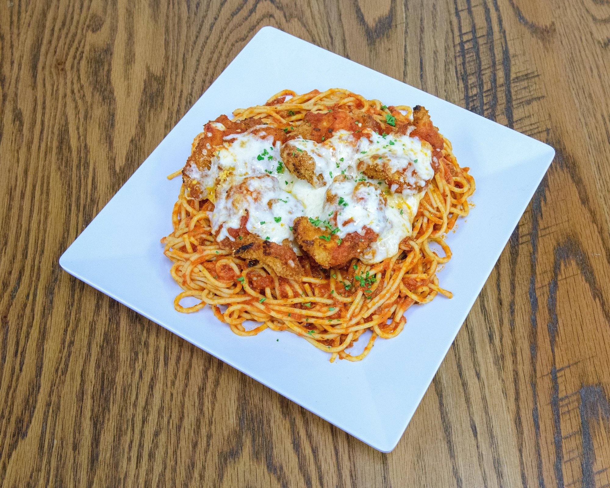 Shrimp Parm Dinner
