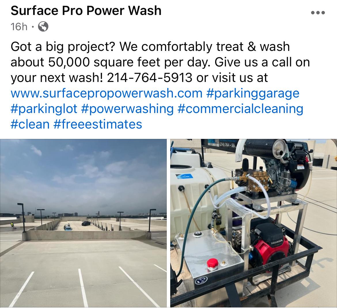 Surface Pro Power Wash Image