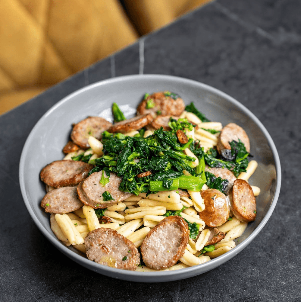 Cavatelli & Broccoli Rabe Sausage