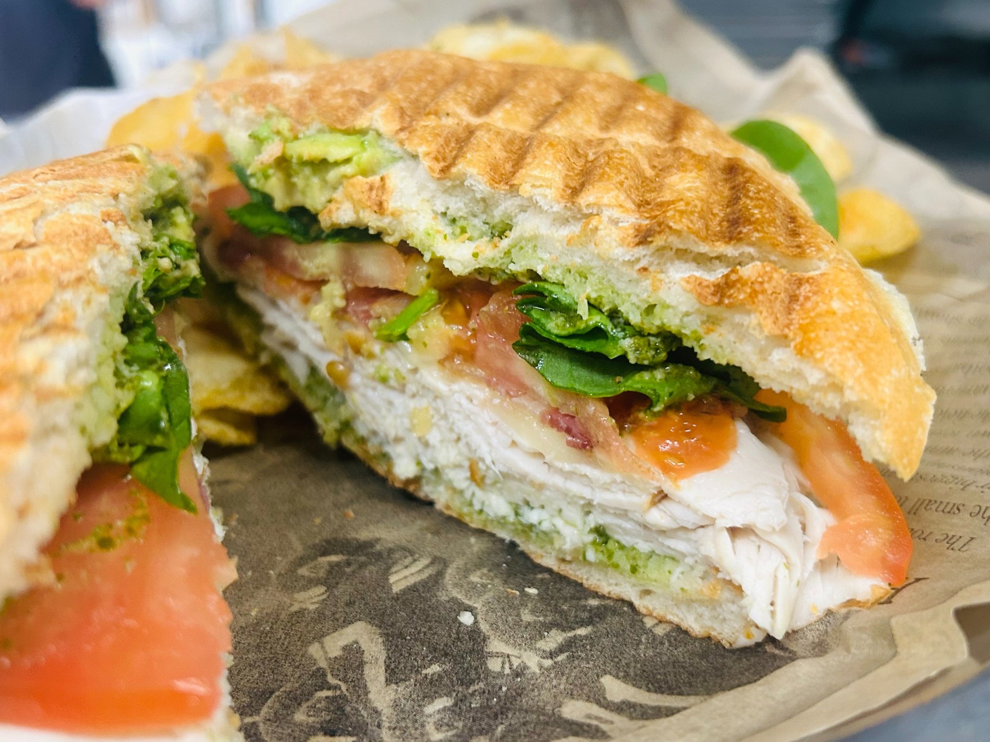 Turkey Pesto Panini