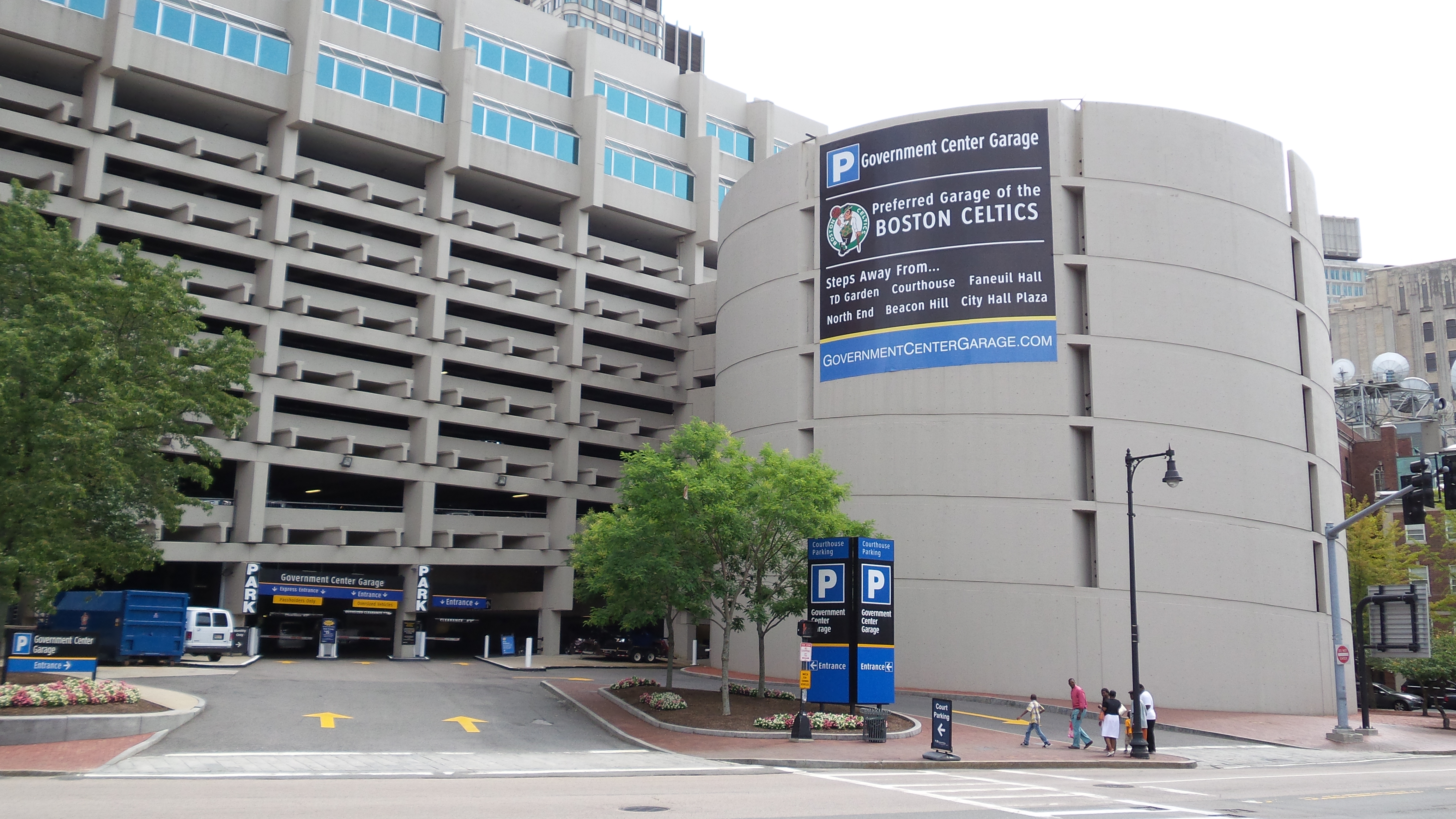 Government Center Garage 125 Bowker Street Boston Ma Parking