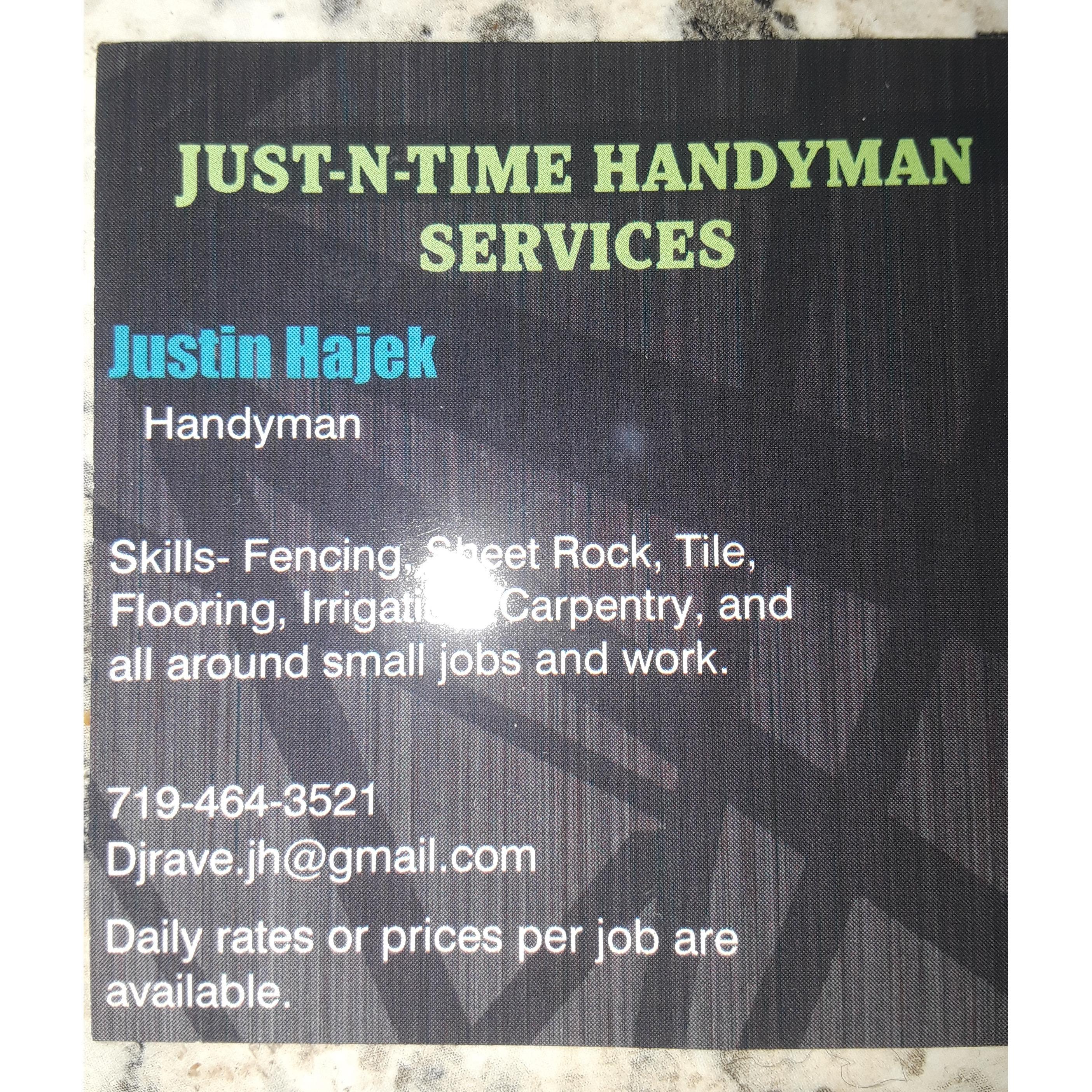 Just N Time Handyman Services