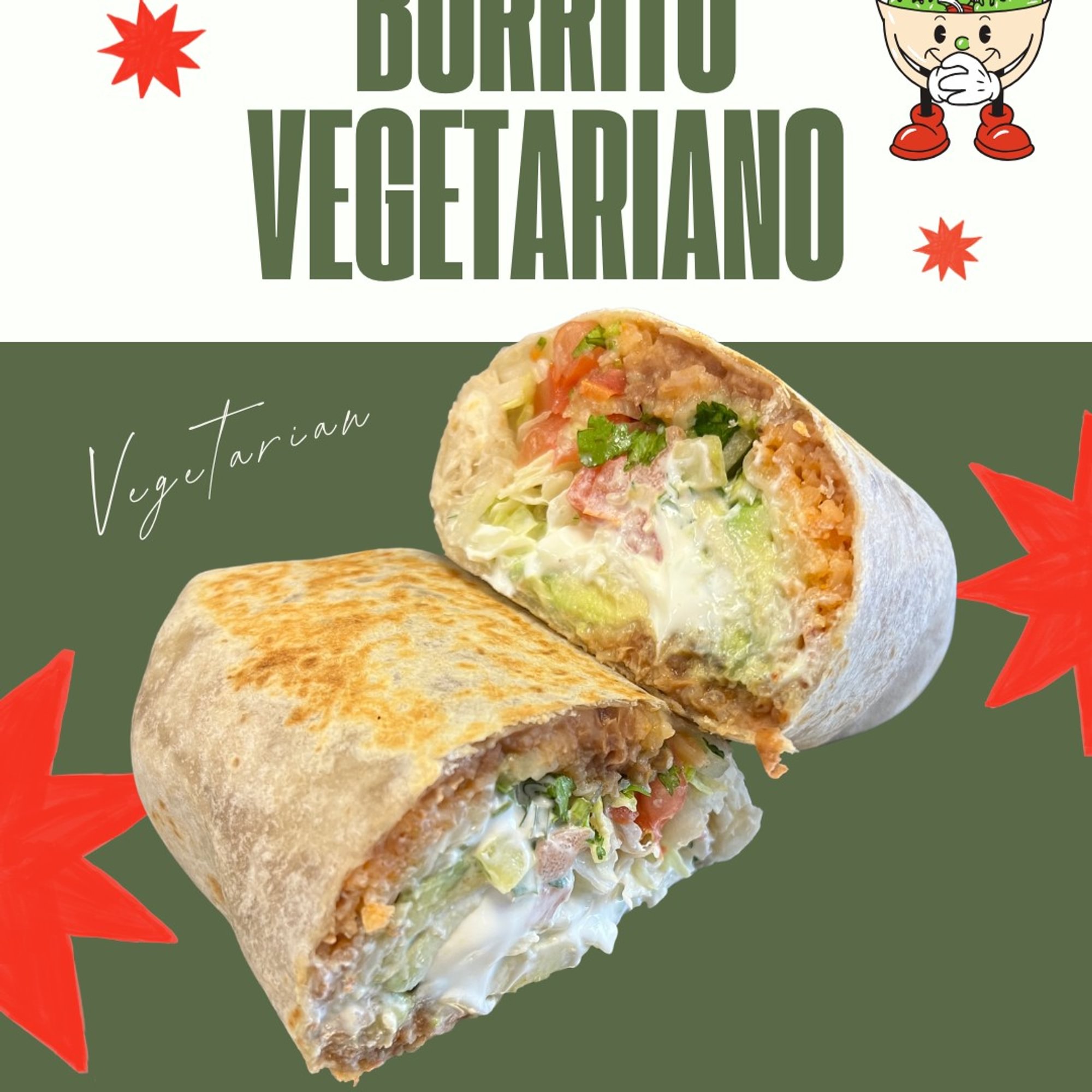 Burrito Vegetariano