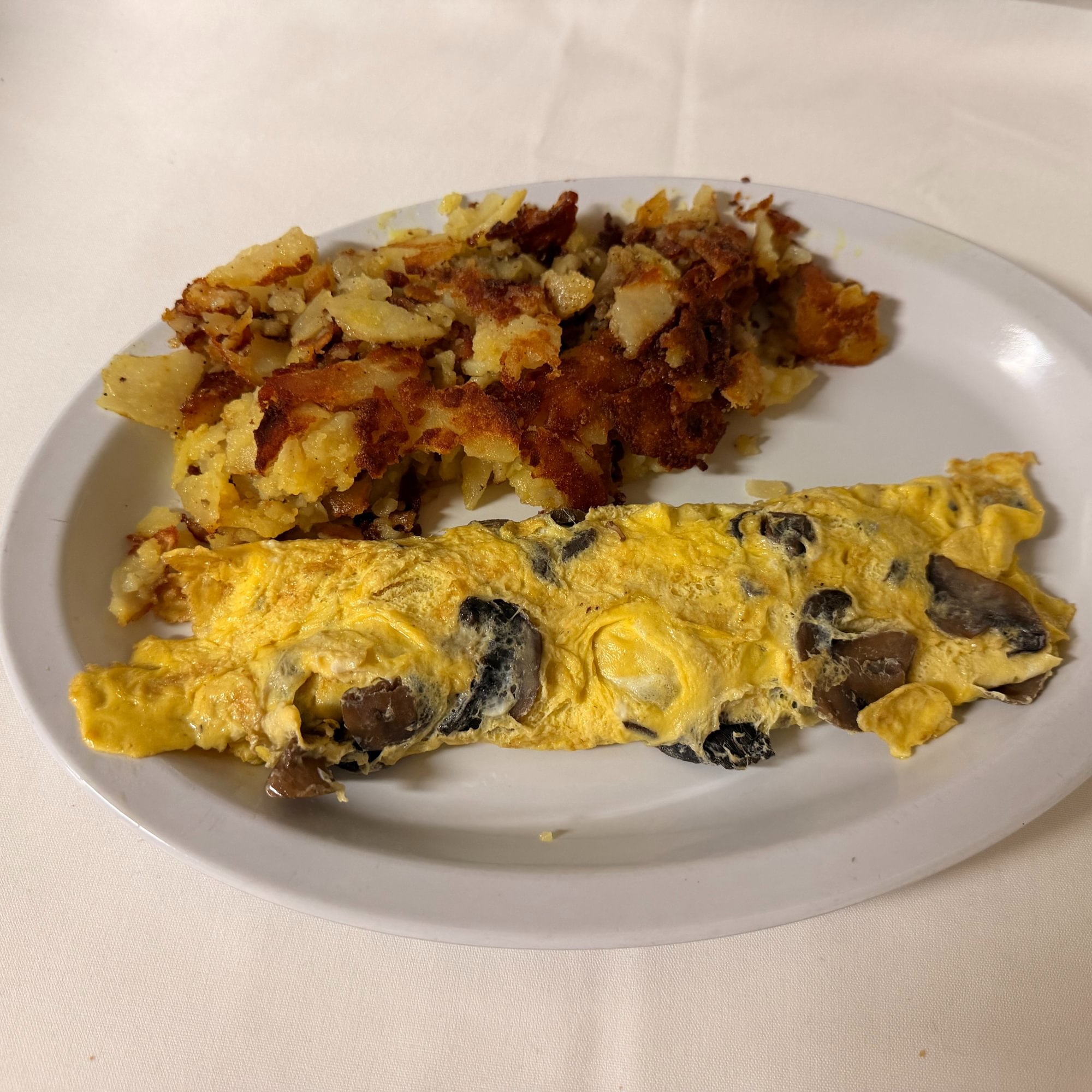 Mushroom Omelette