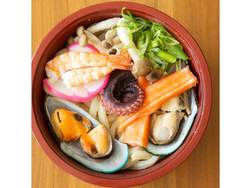C. Seafood Udon