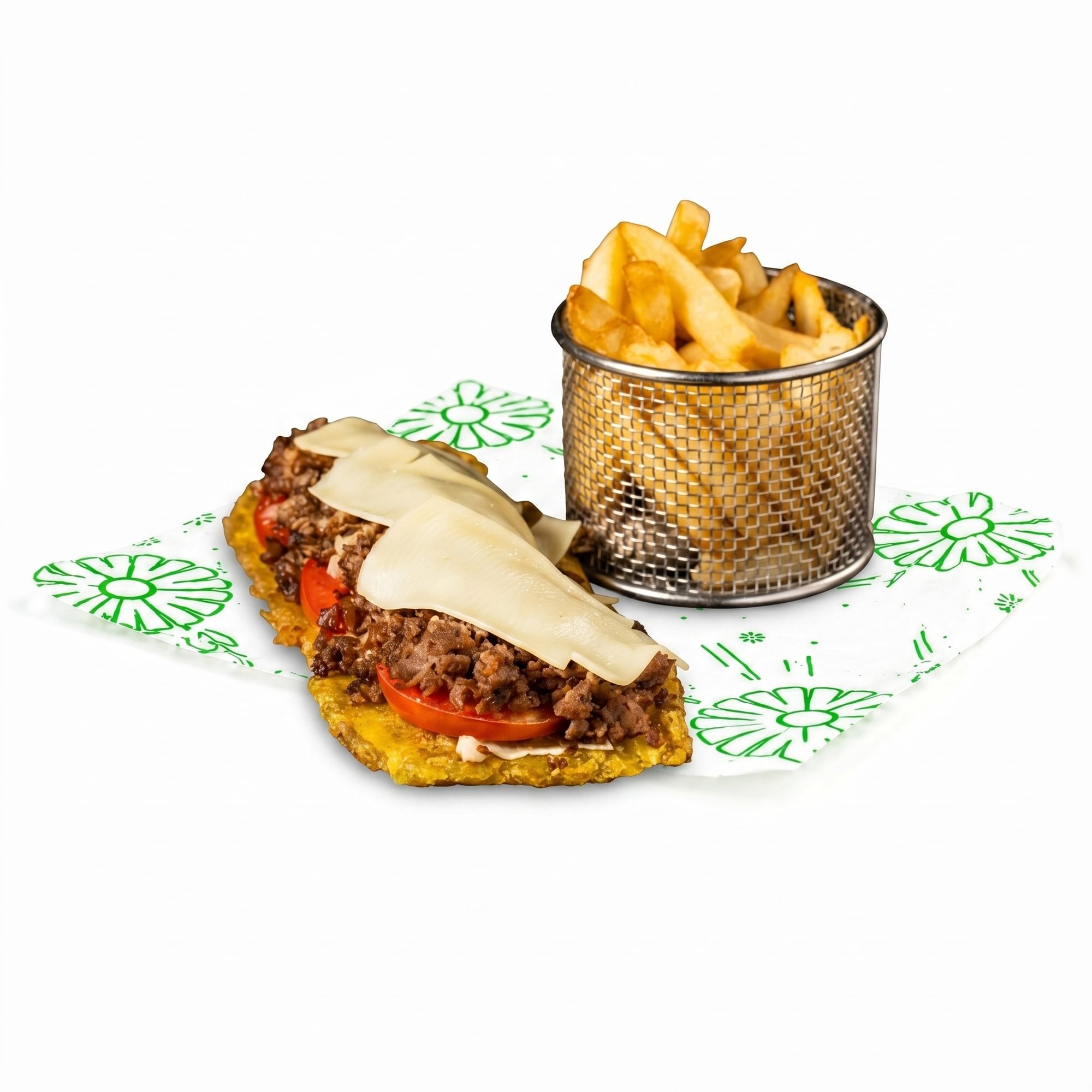 Patacon Steak Combo