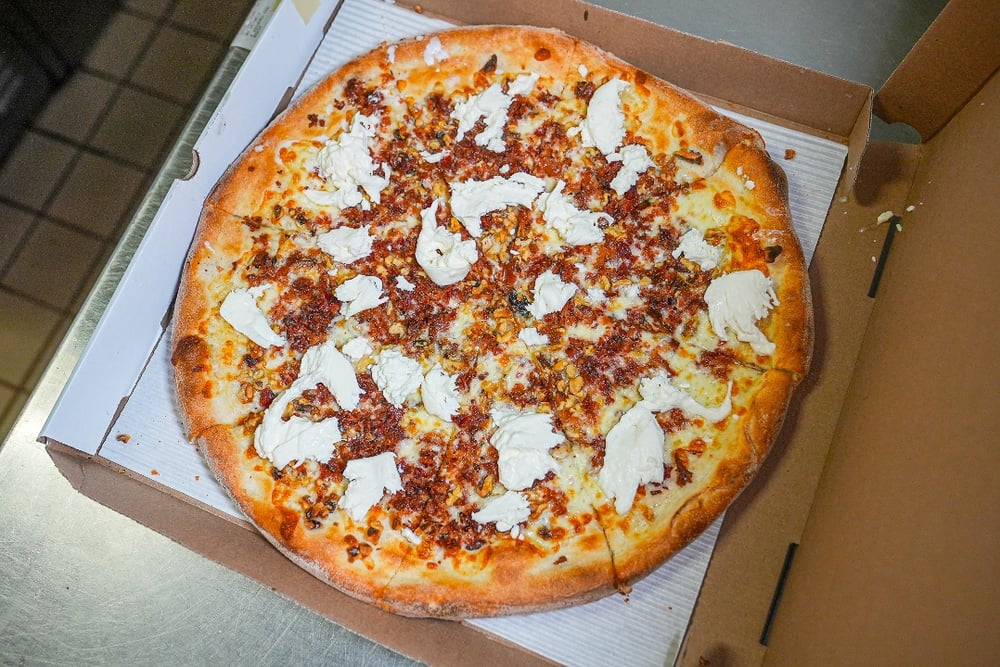 Sicilian White Pizza