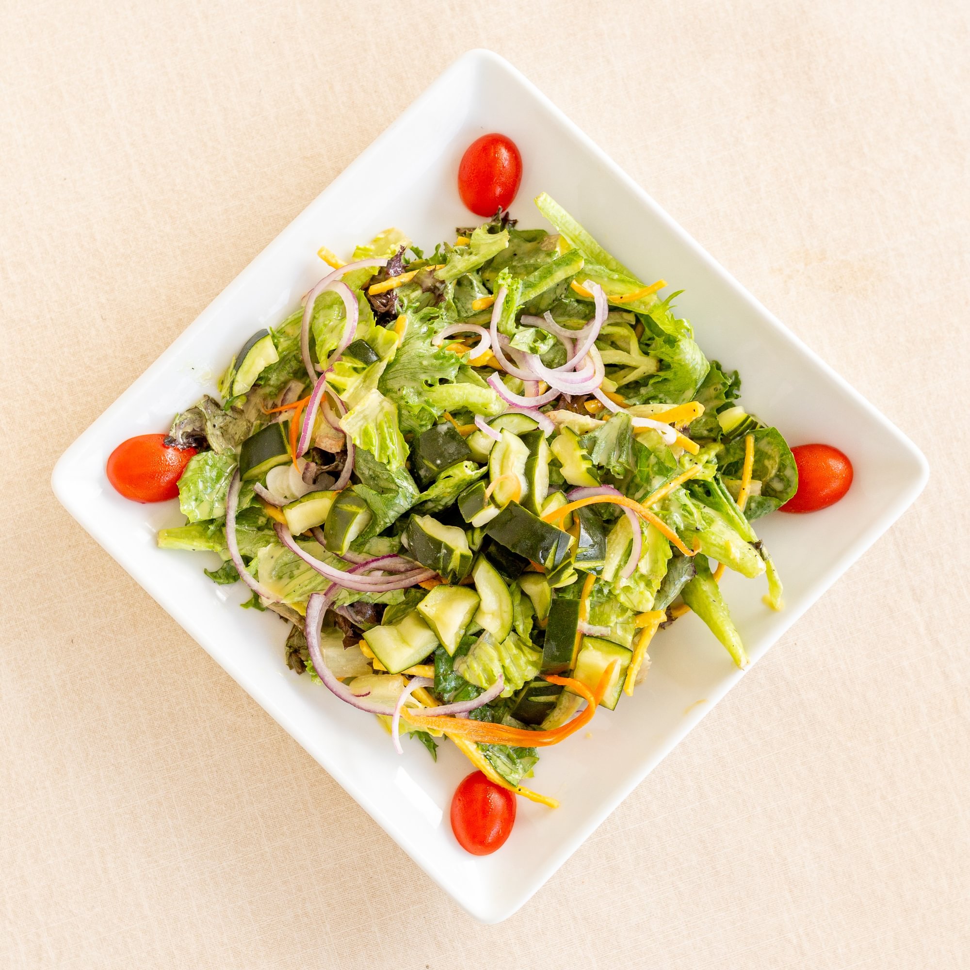 Side Ginger Infused Salad