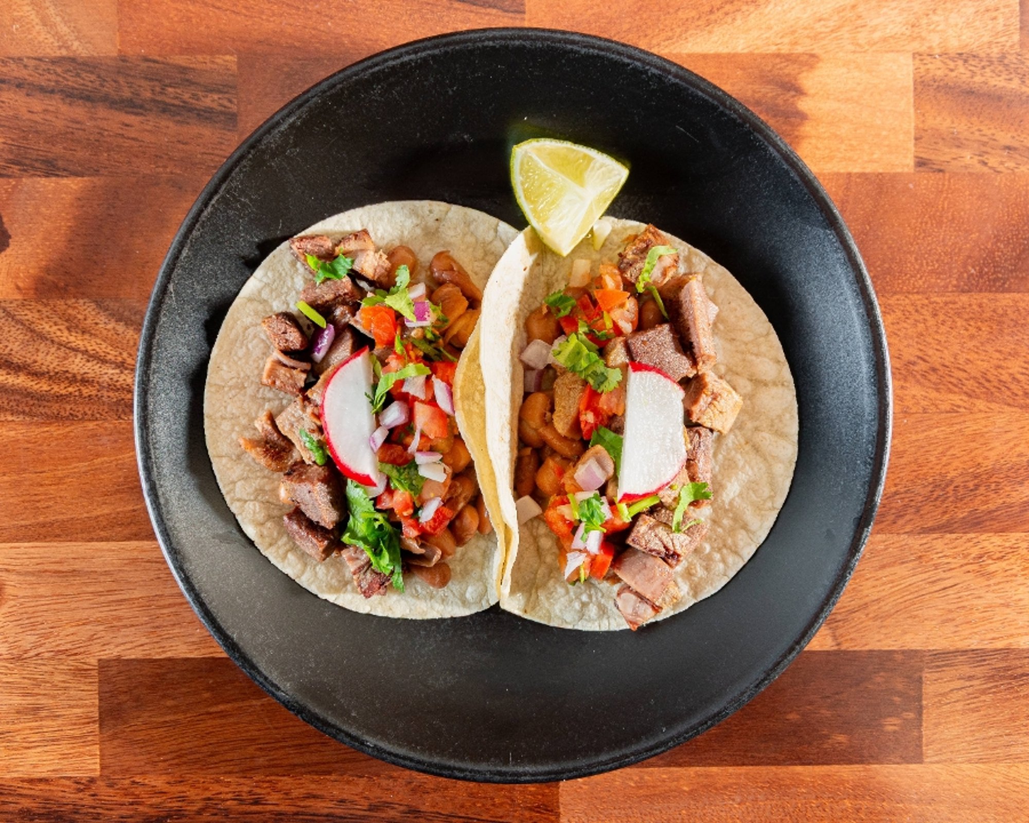 Dos Lengua Tacos (Beef Tongue)