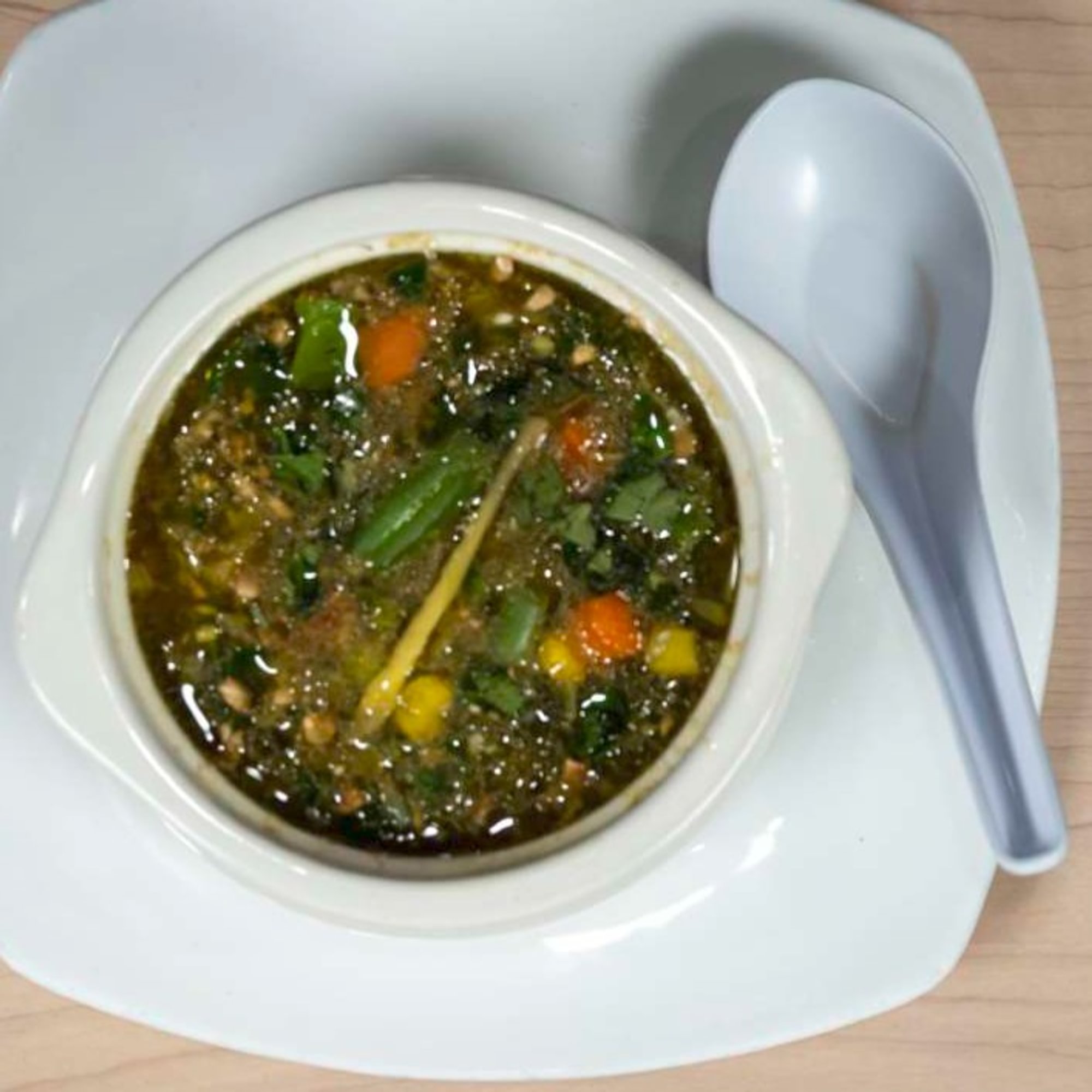 Veg Man Chow Soup