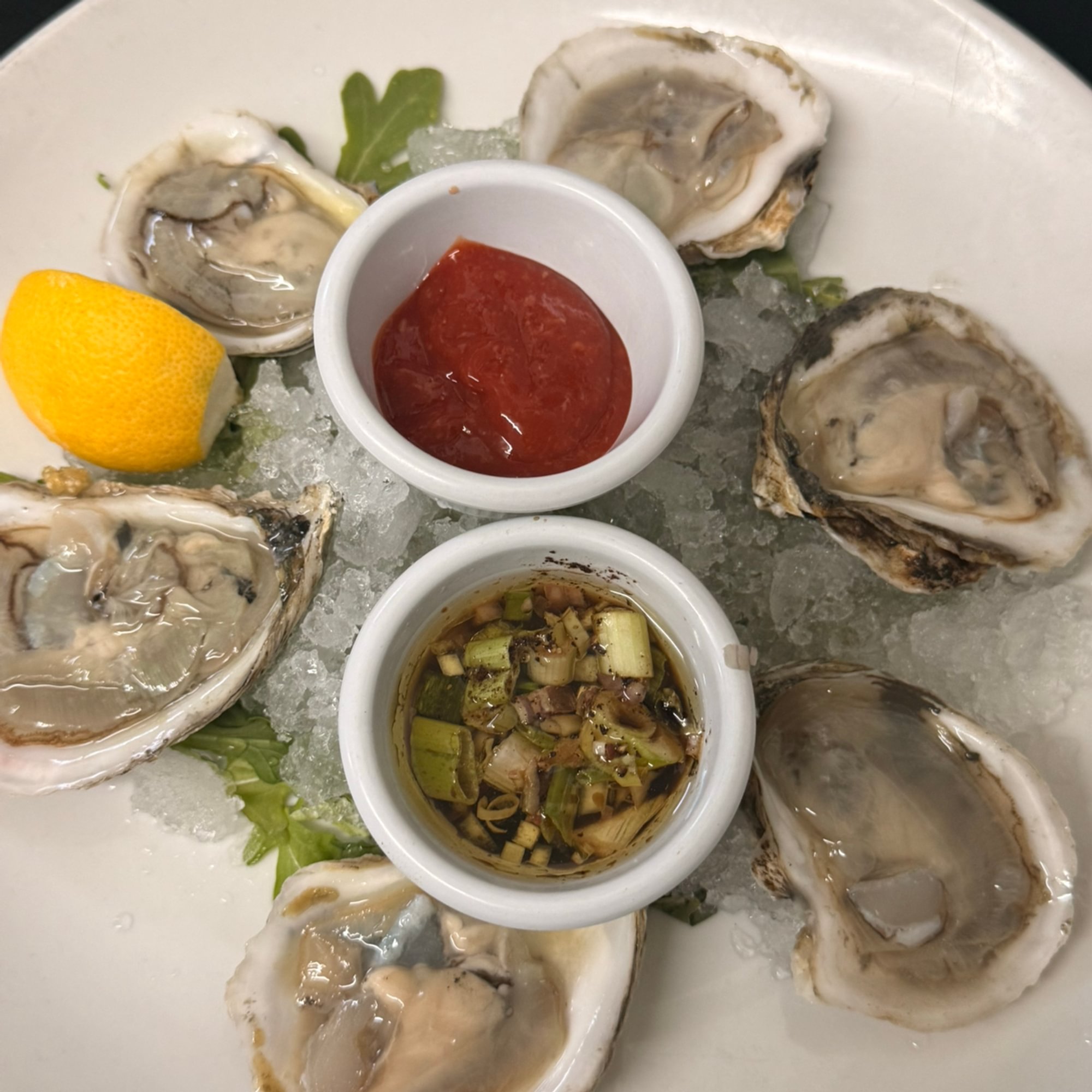 Oysters On The Half Shell