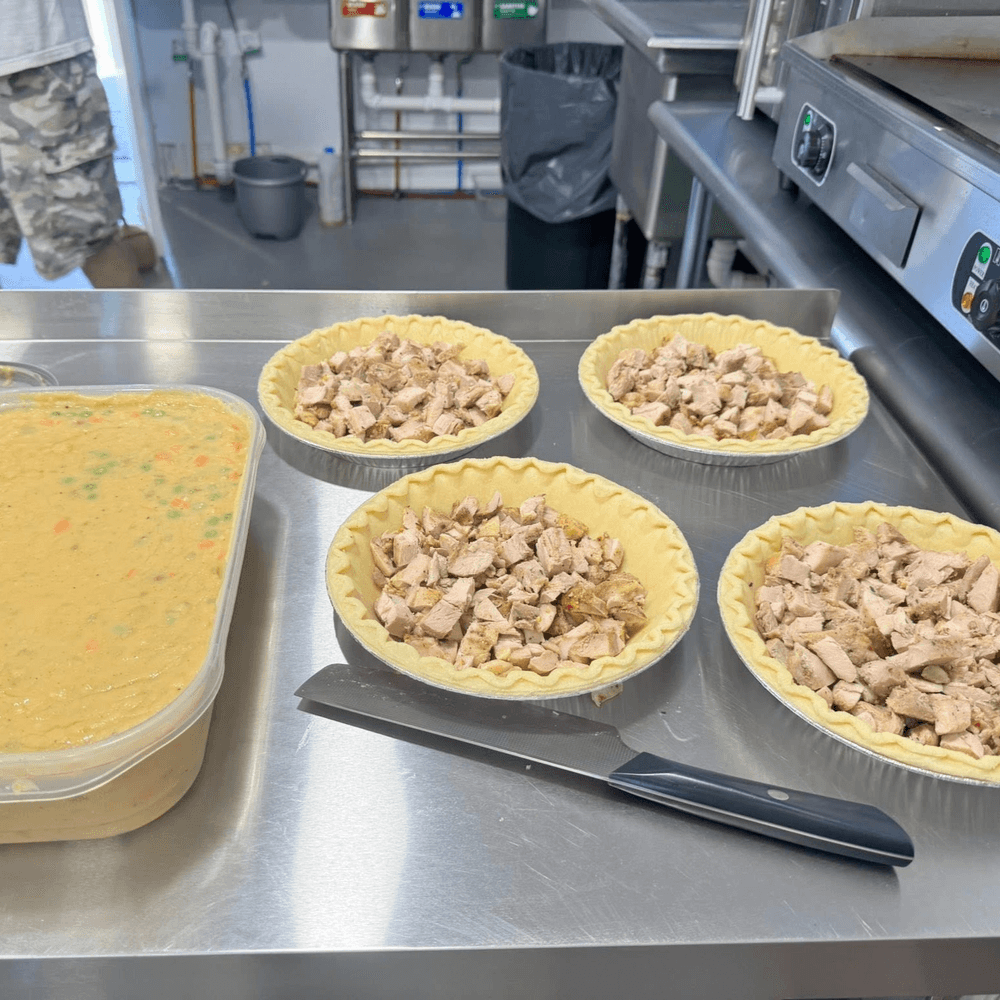 Smoked Chicken Pot Pie